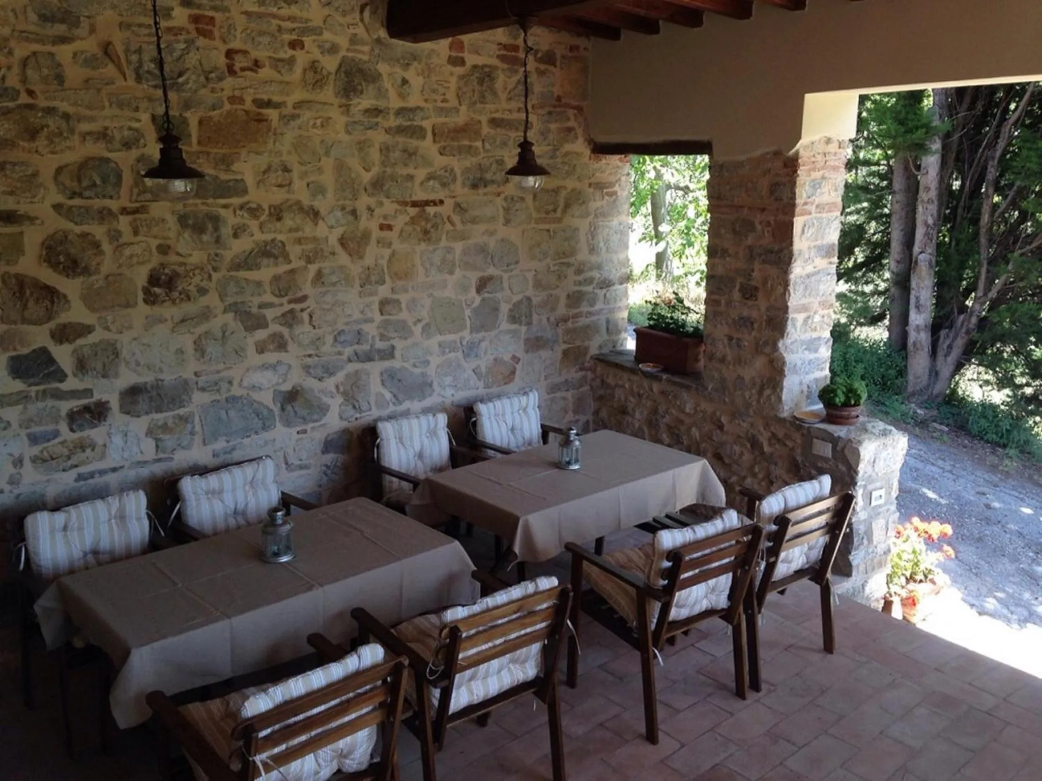 Balcony/Terrace in Agriturismo Villa Dauphiné
