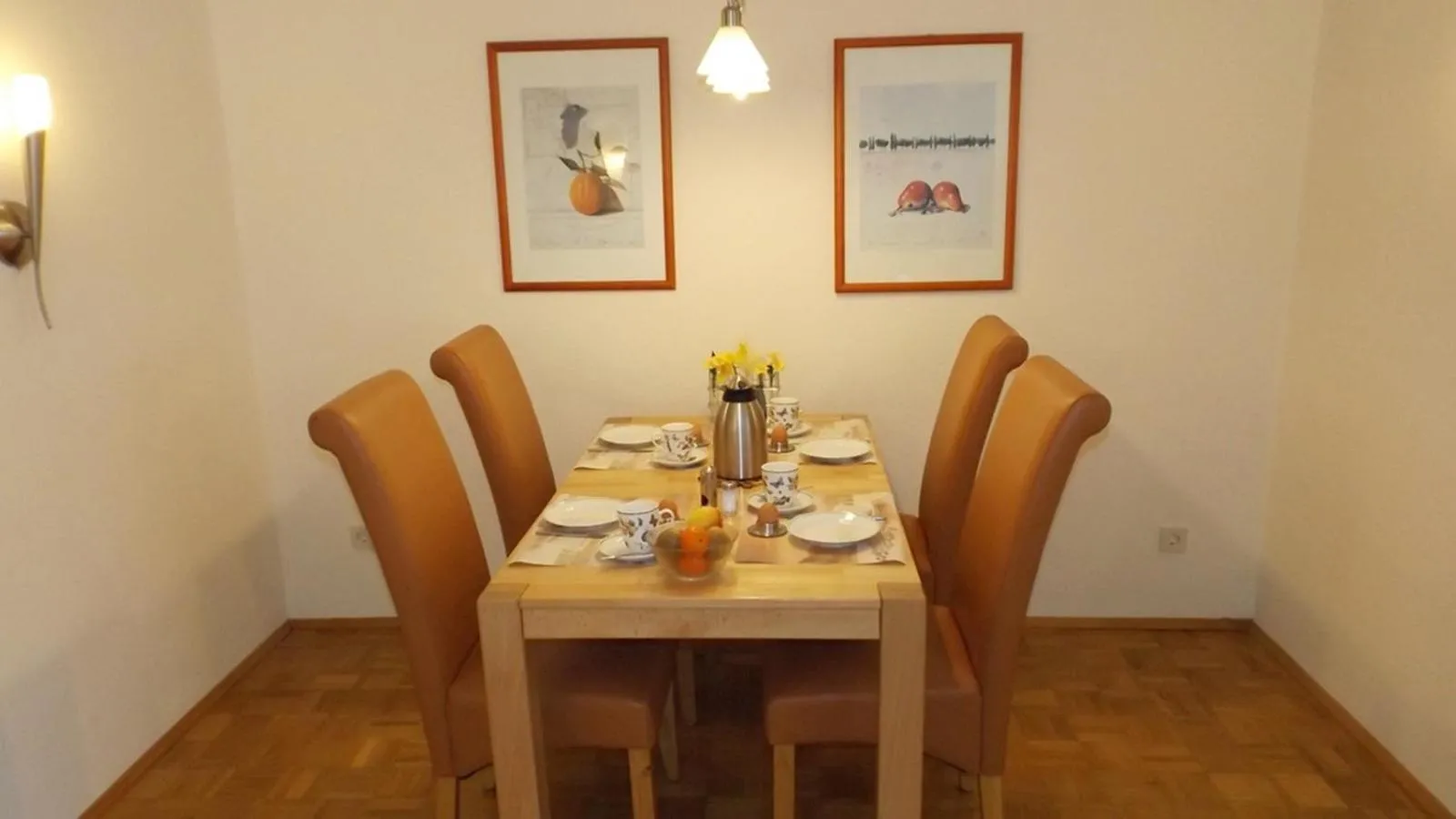 Breakfast in Premium-Ferienwohnungen Bergblick im Haus Hopfe