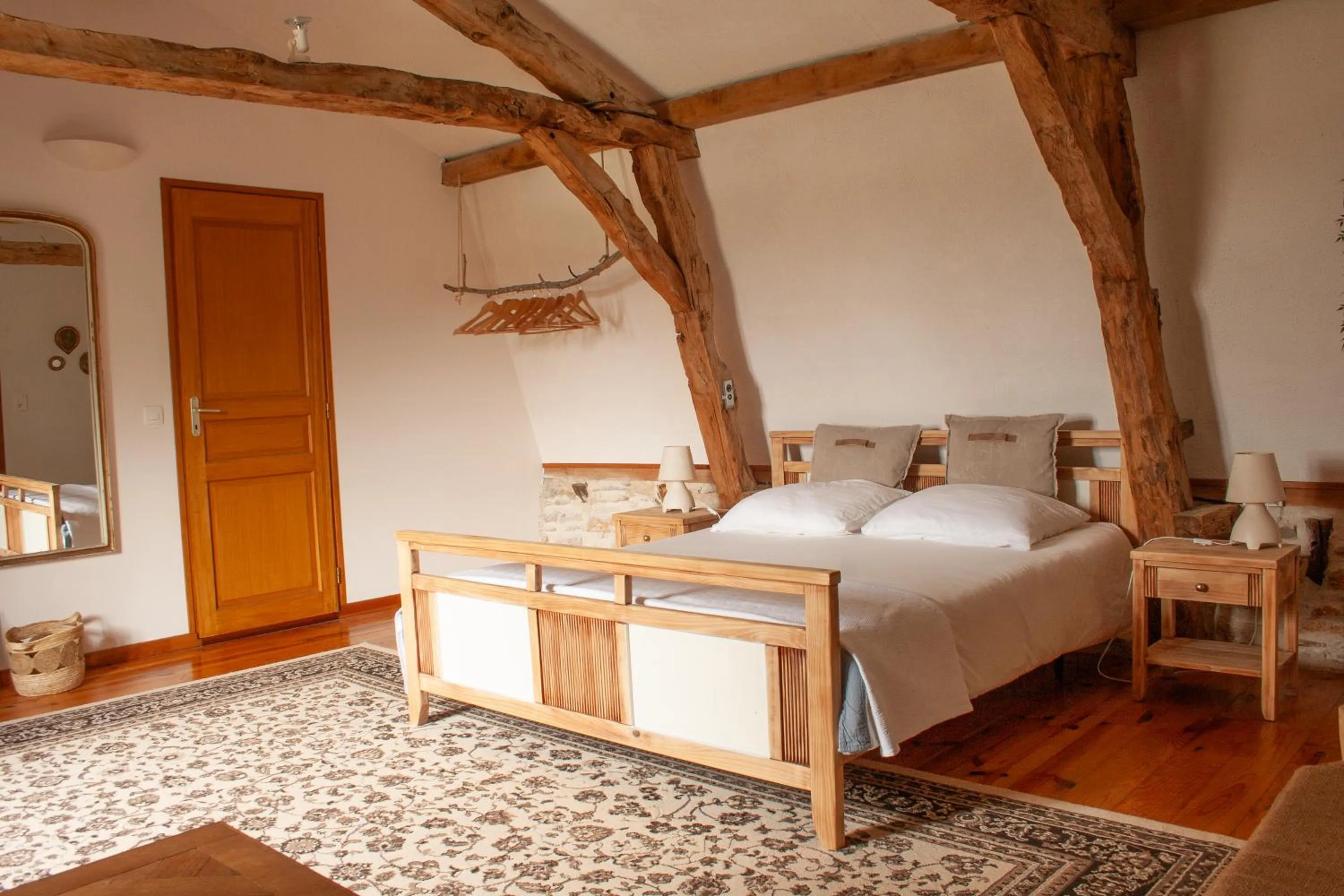 Bedroom, Bed in Chambres d'hôtes Pech Blanc