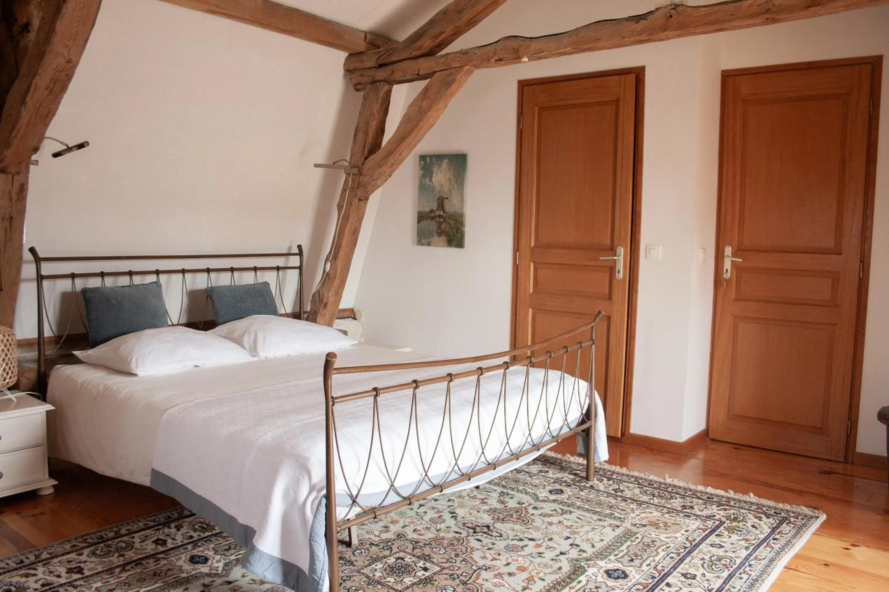 Bedroom, Bed in Chambres d'hôtes Pech Blanc