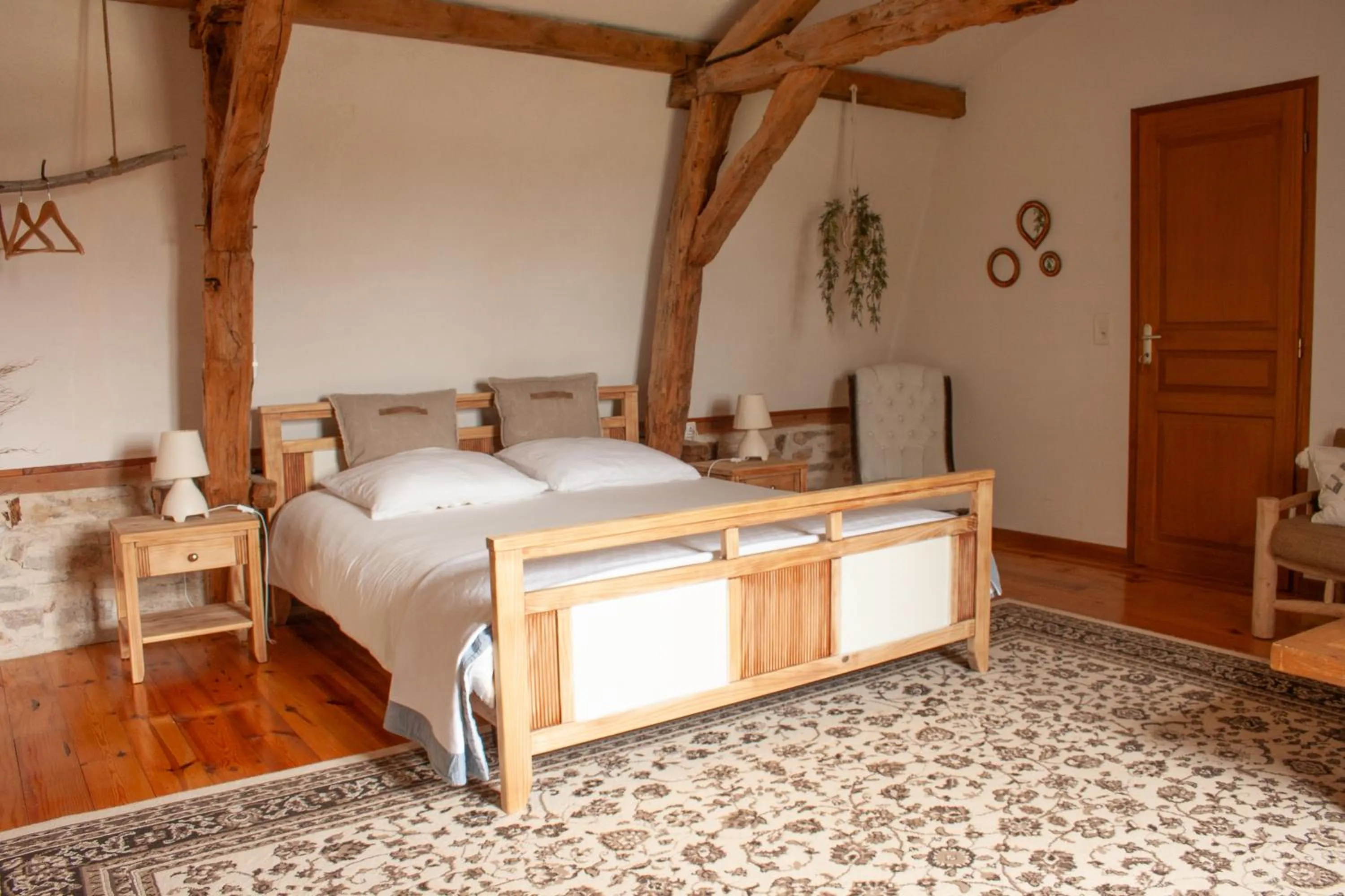 Bedroom, Bed in Chambres d'hôtes Pech Blanc