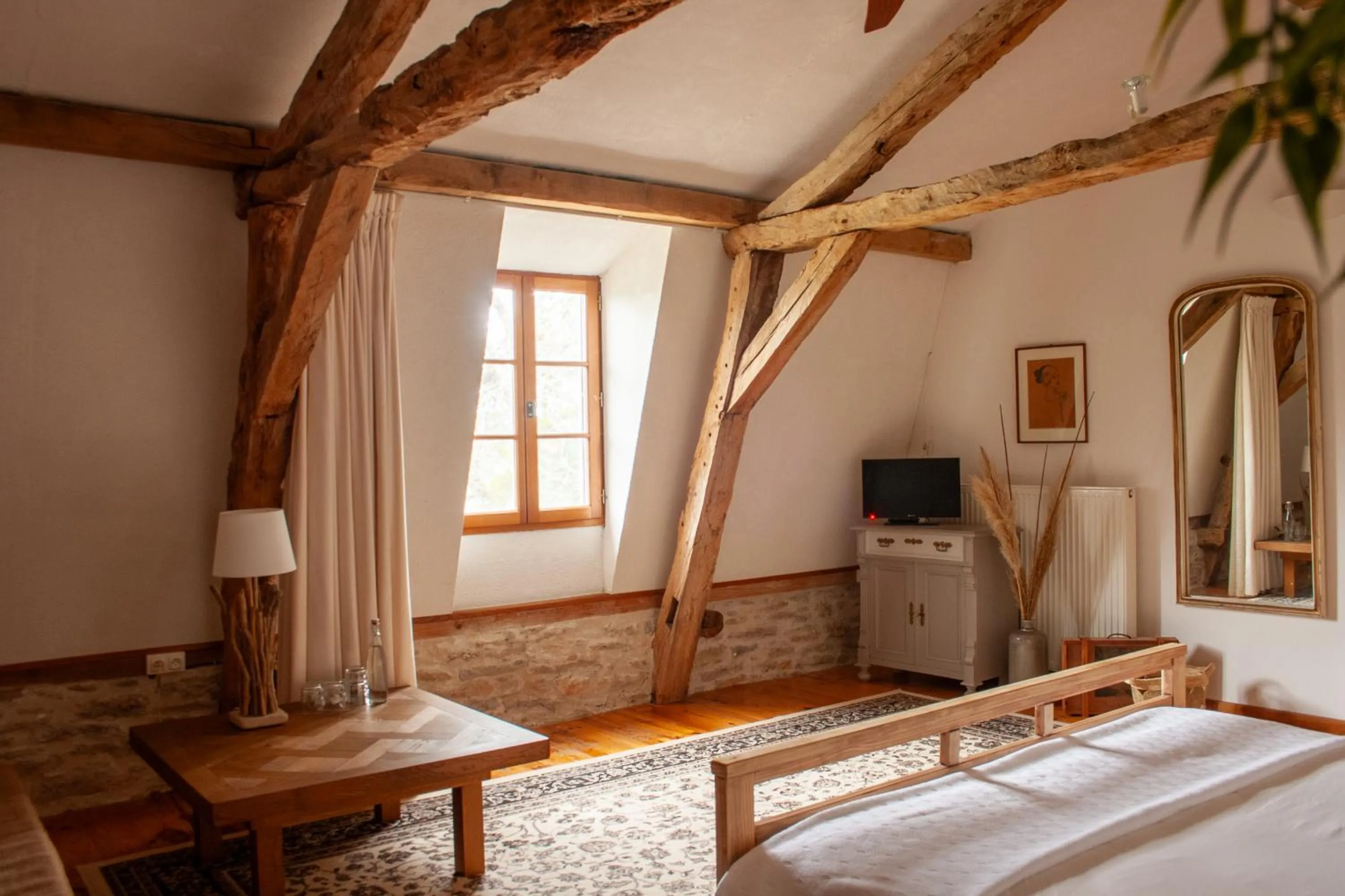 Bedroom, Bed in Chambres d'hôtes Pech Blanc