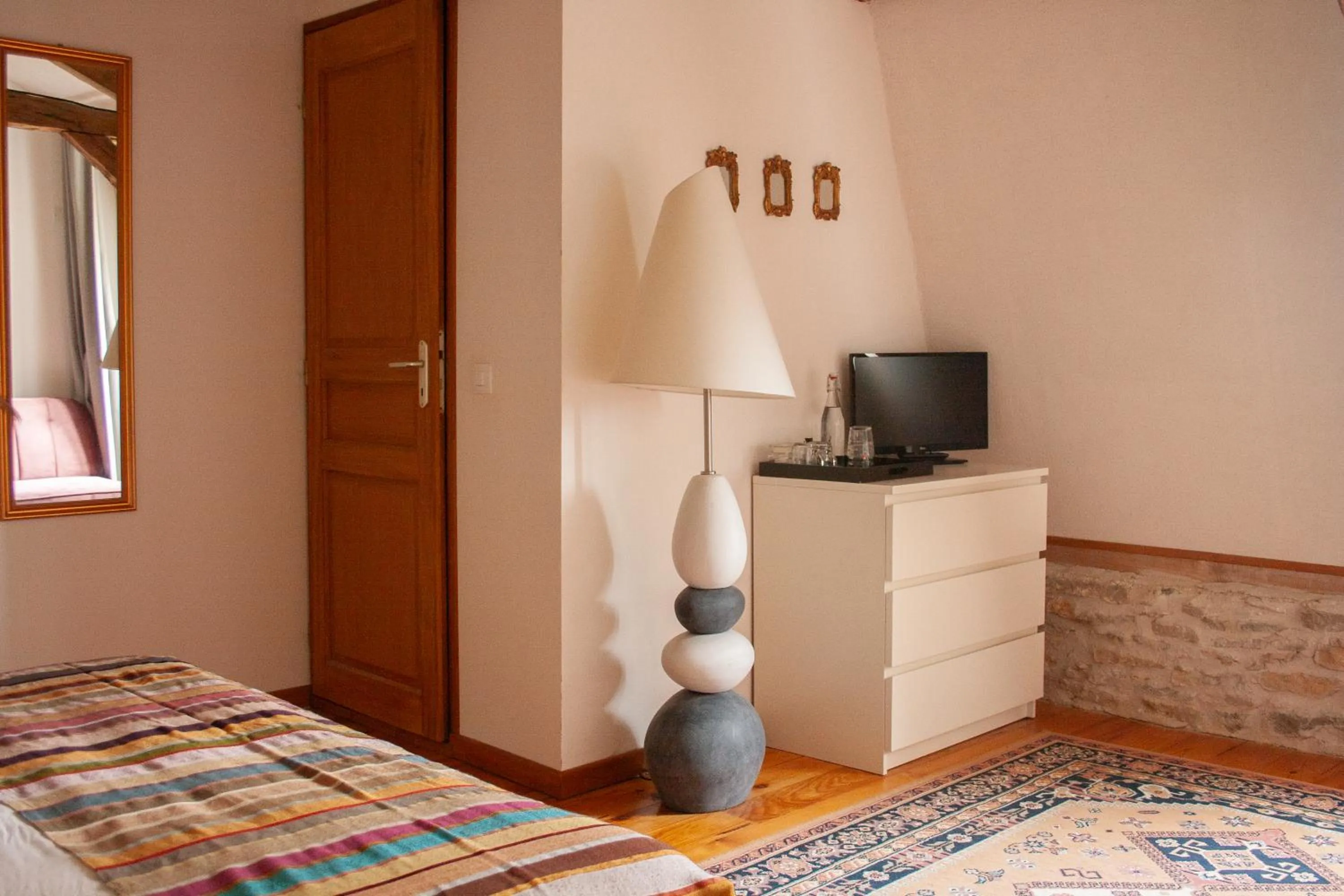 Bedroom, Bed in Chambres d'hôtes Pech Blanc
