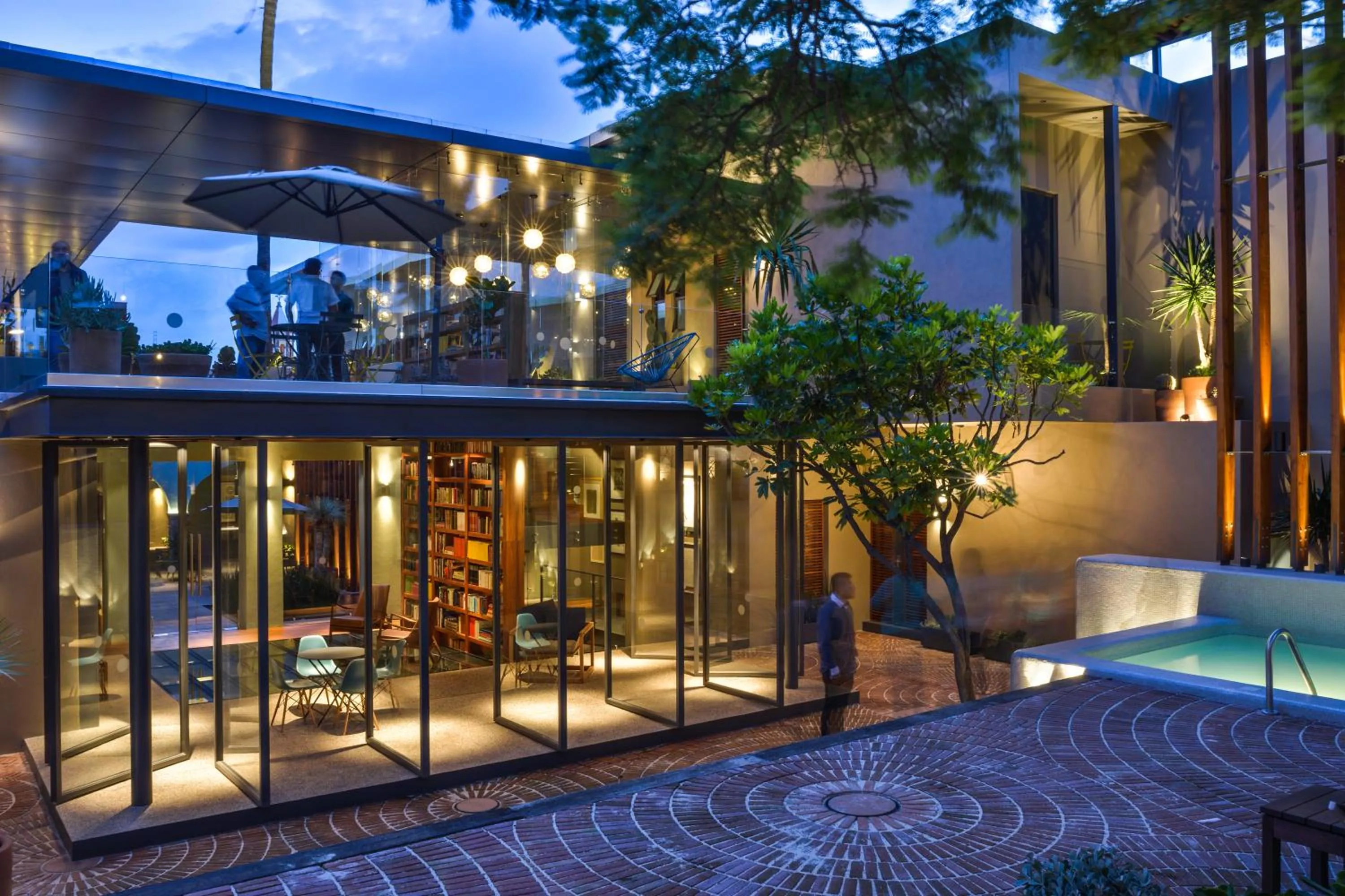 Patio in Hotel Criol