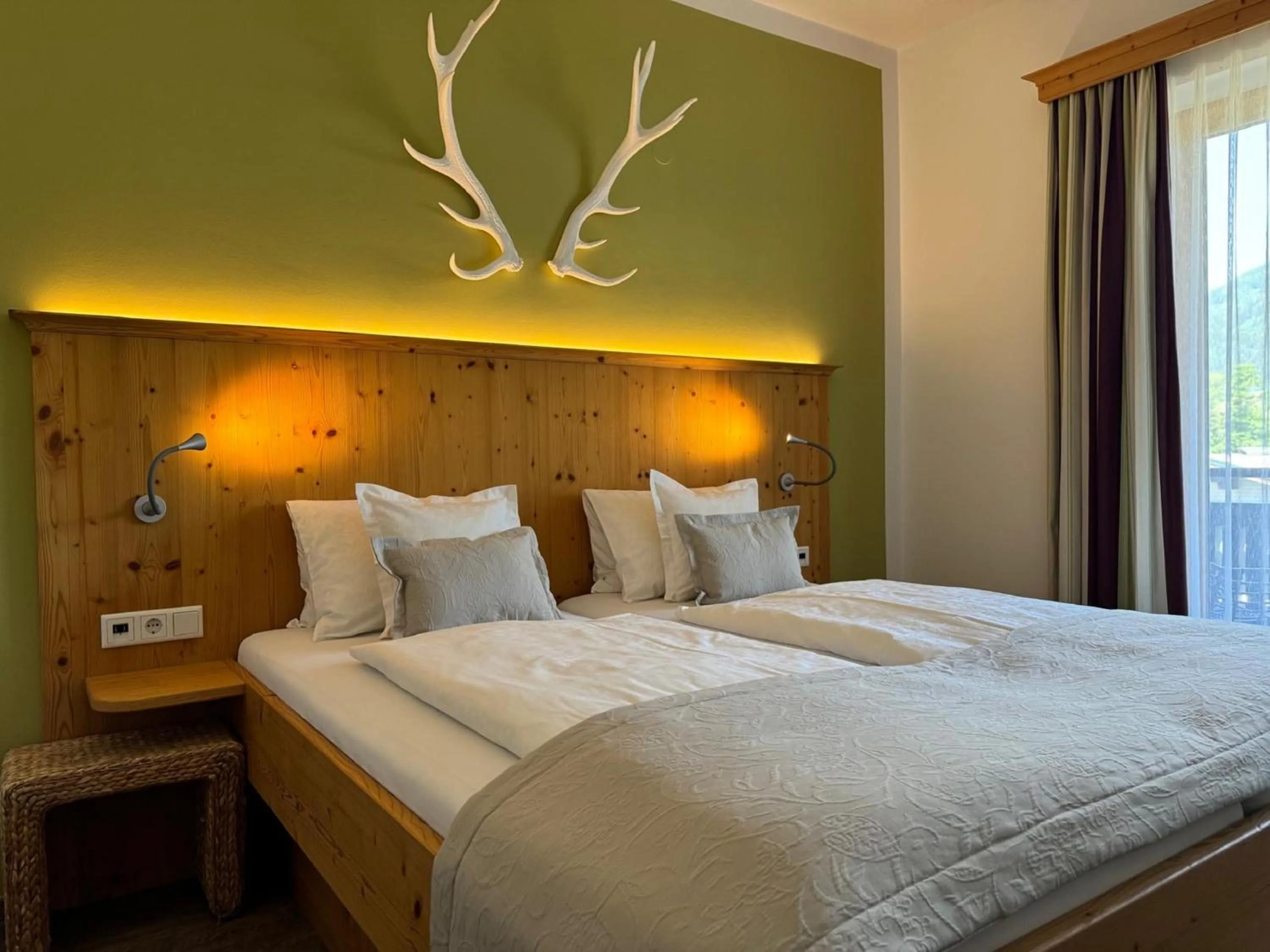 Photo of the whole room, Bed in Comfort Hotel Garni Landhaus Gitti