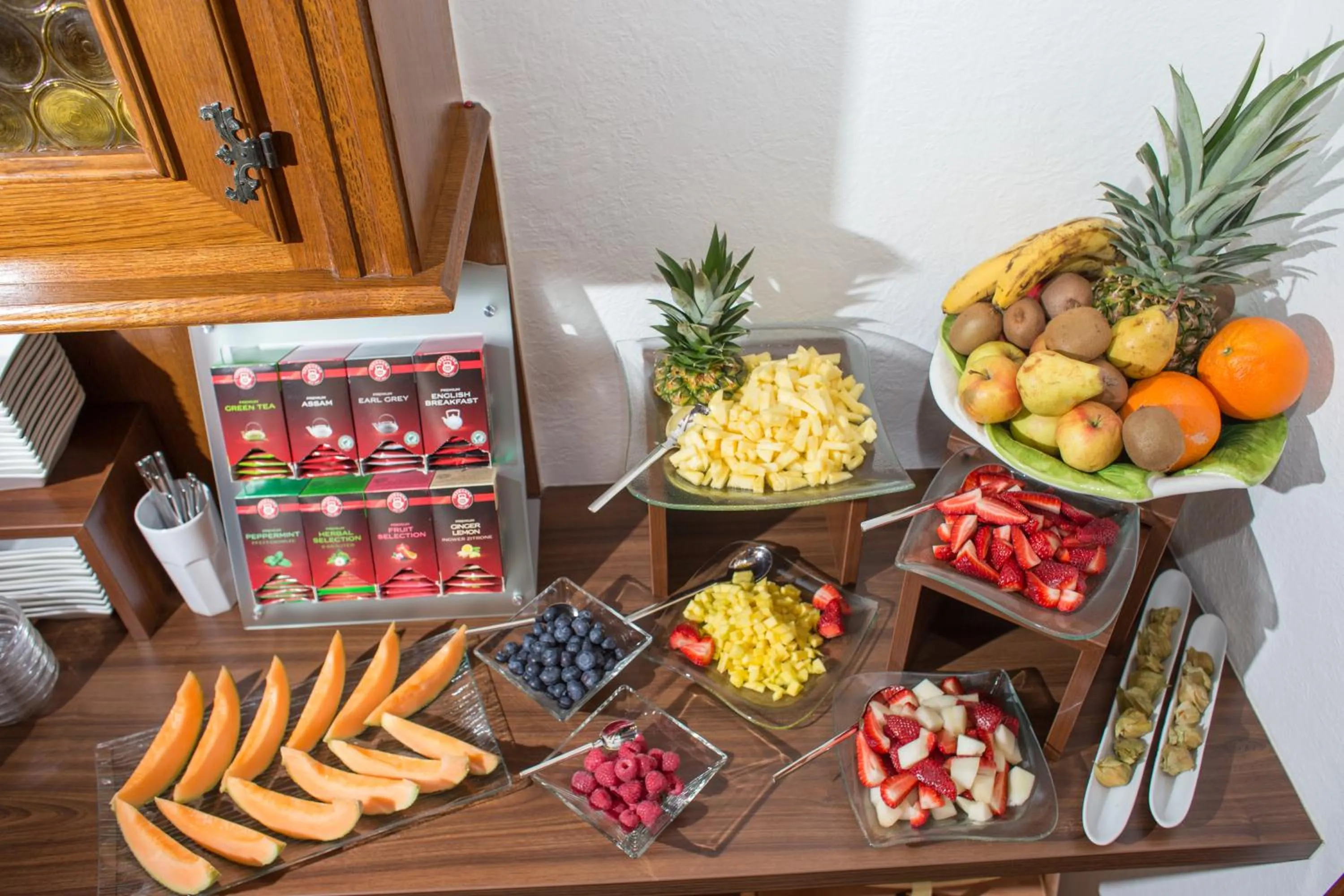 Food and drinks in Comfort Hotel Garni Landhaus Gitti