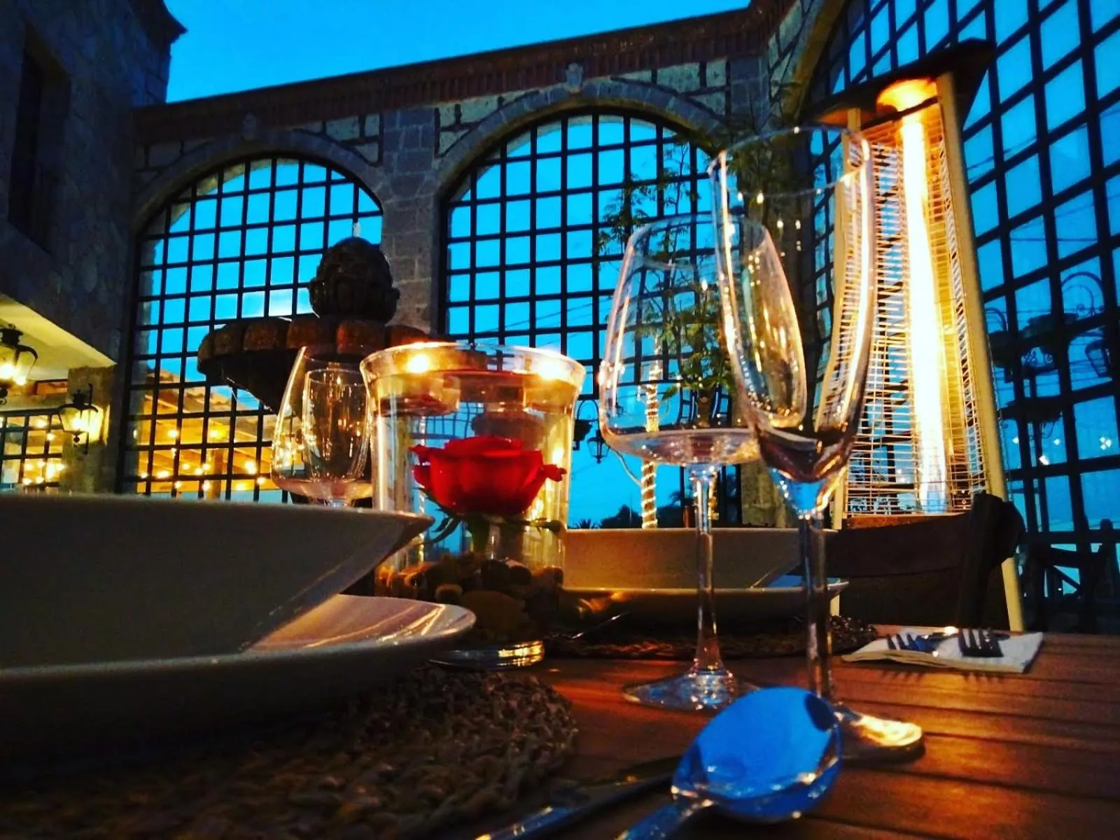 Dinner in Hacienda San Patricio