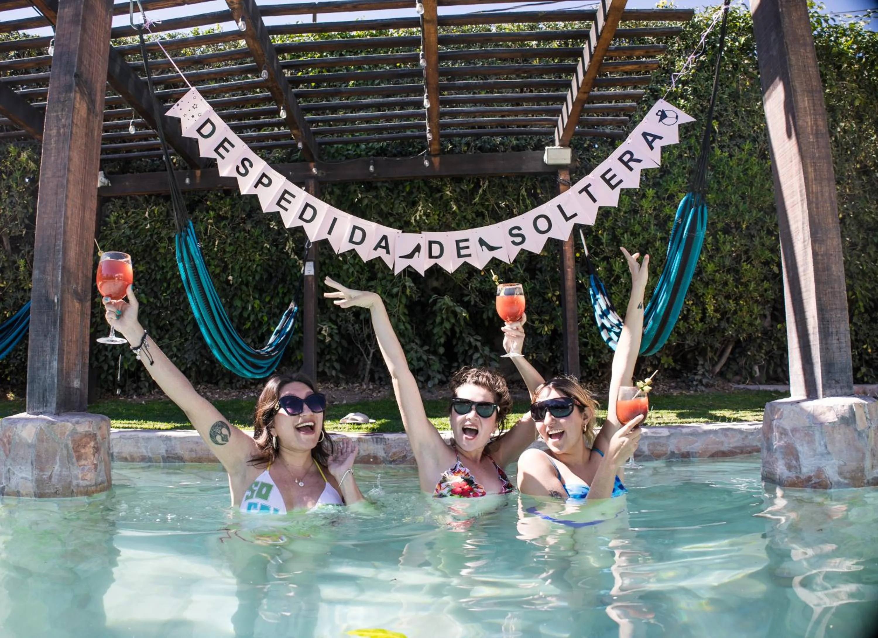 Swimming pool in Hacienda San Patricio