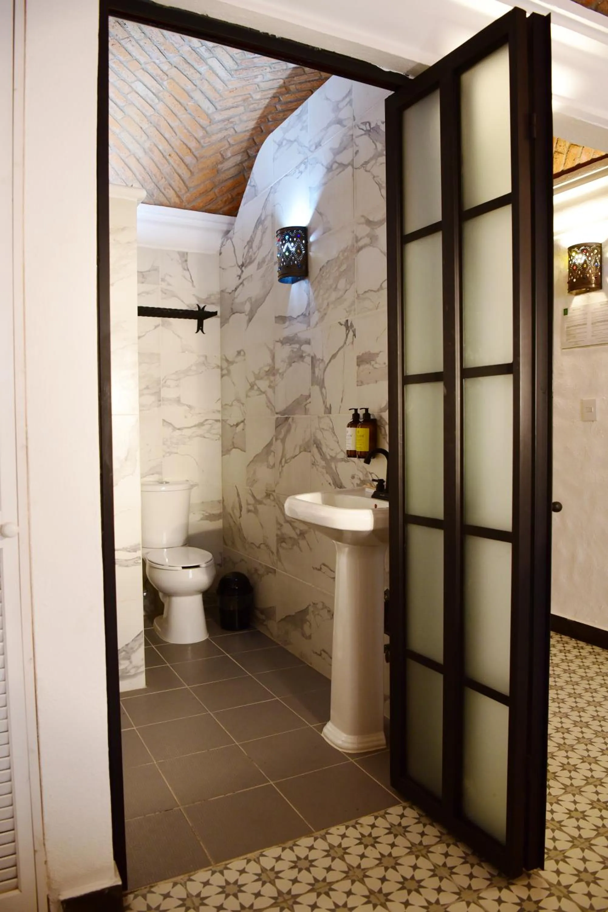 Bathroom in Hacienda San Patricio