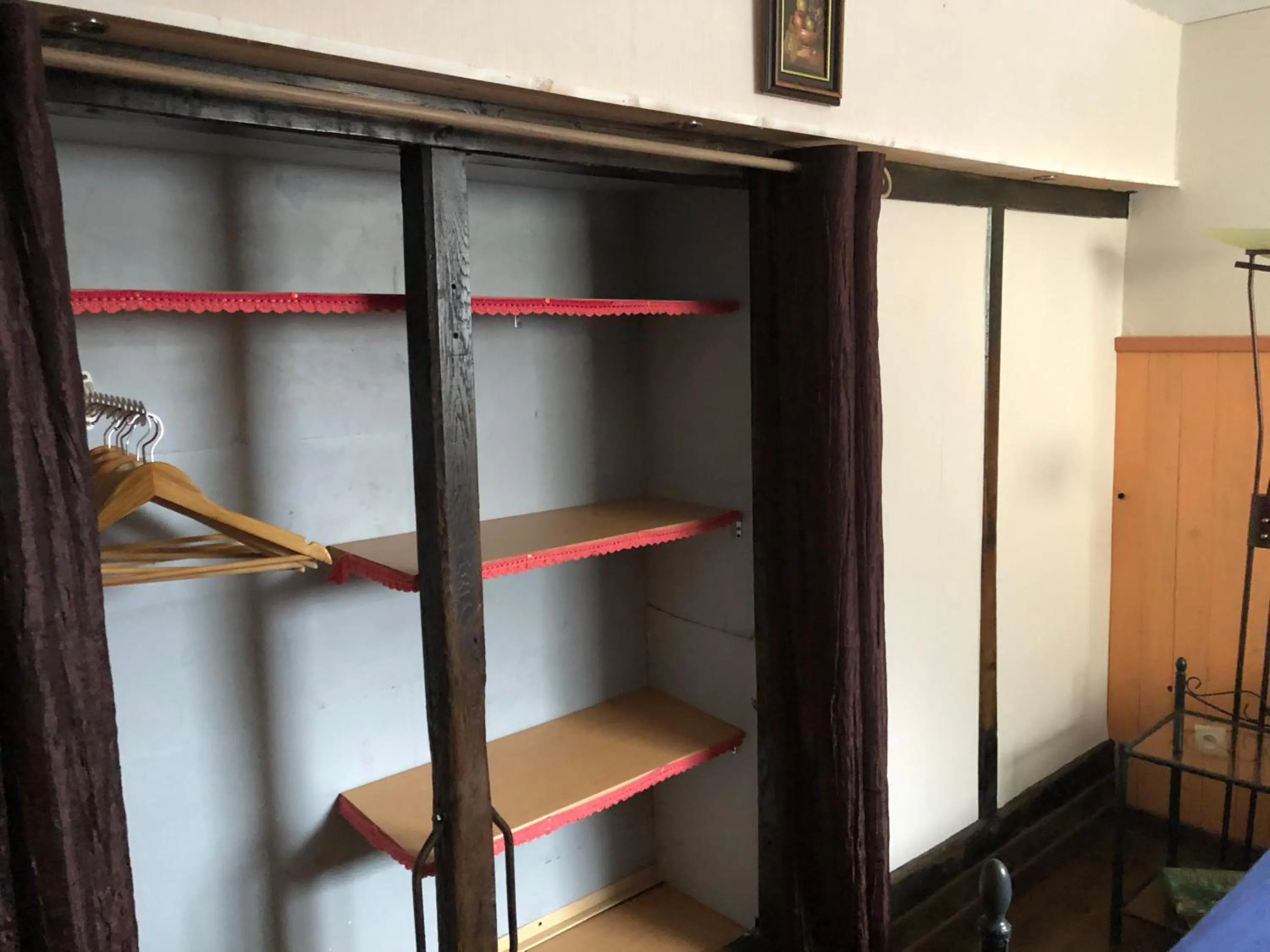 Decorative detail, Bed in B&B De Eifelhoeve