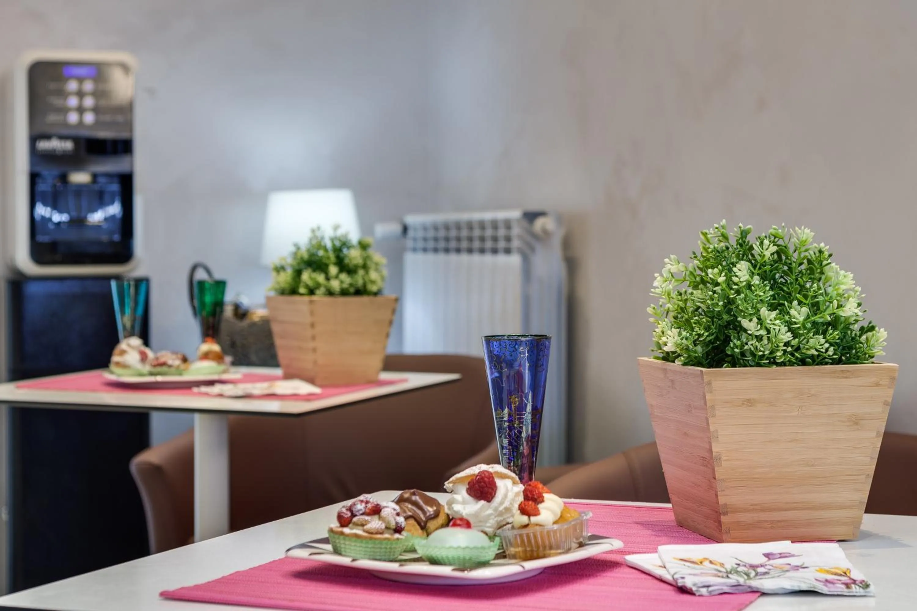 Food close-up in Dreamsrome Suites