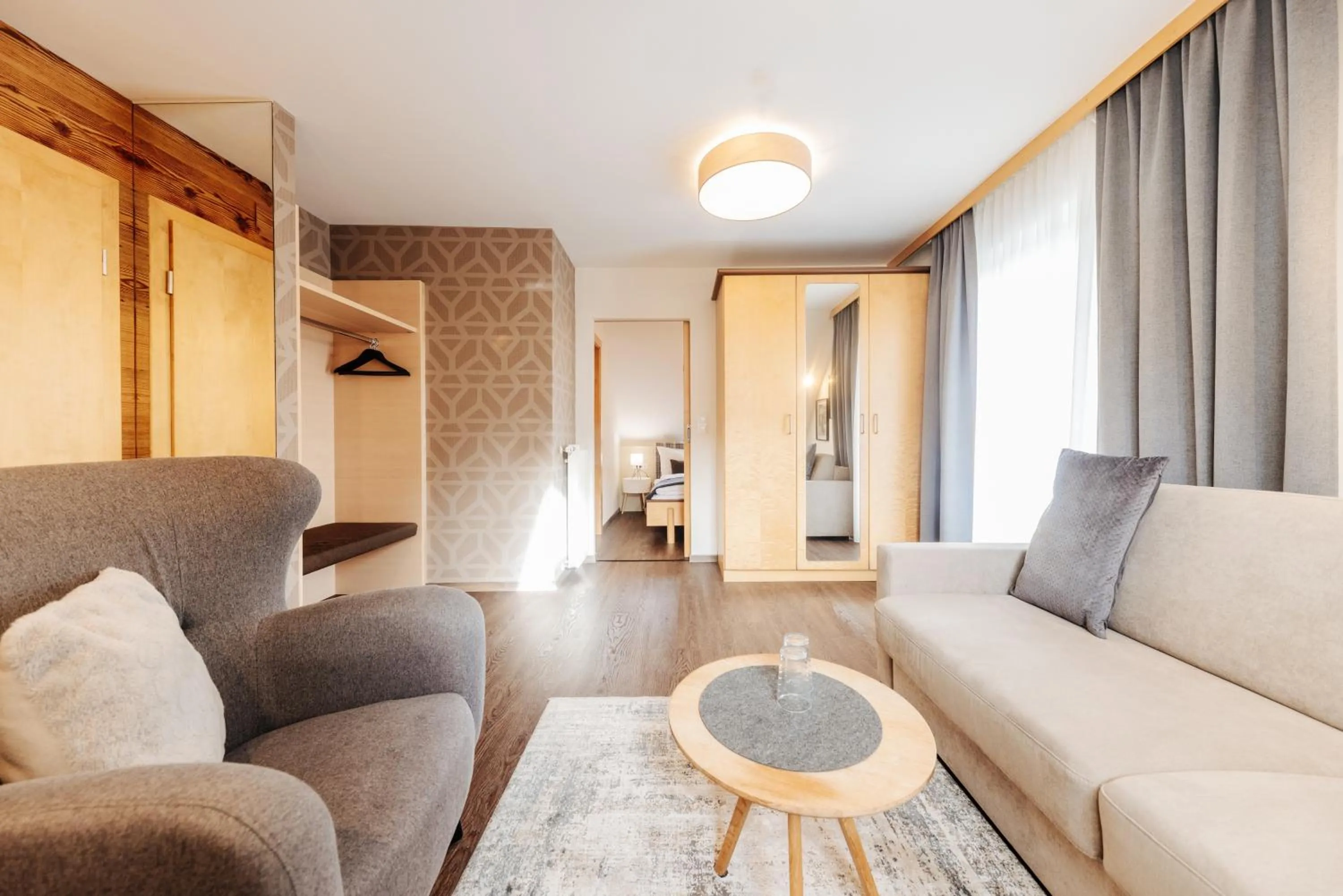 Living room in Pension Linder