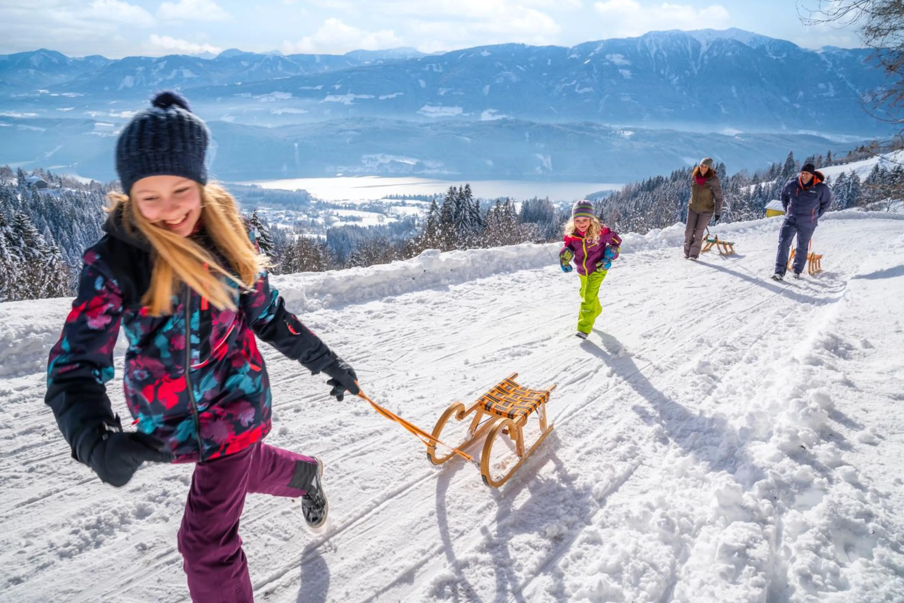 Natural landscape in Pension Linder