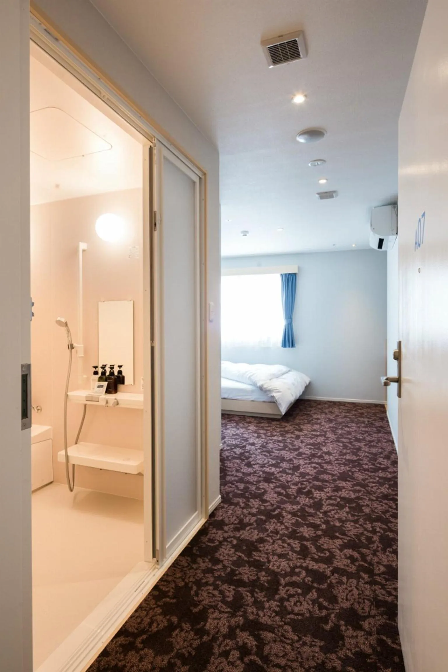 Photo of the whole room, Bed in Hotel M Matsumoto