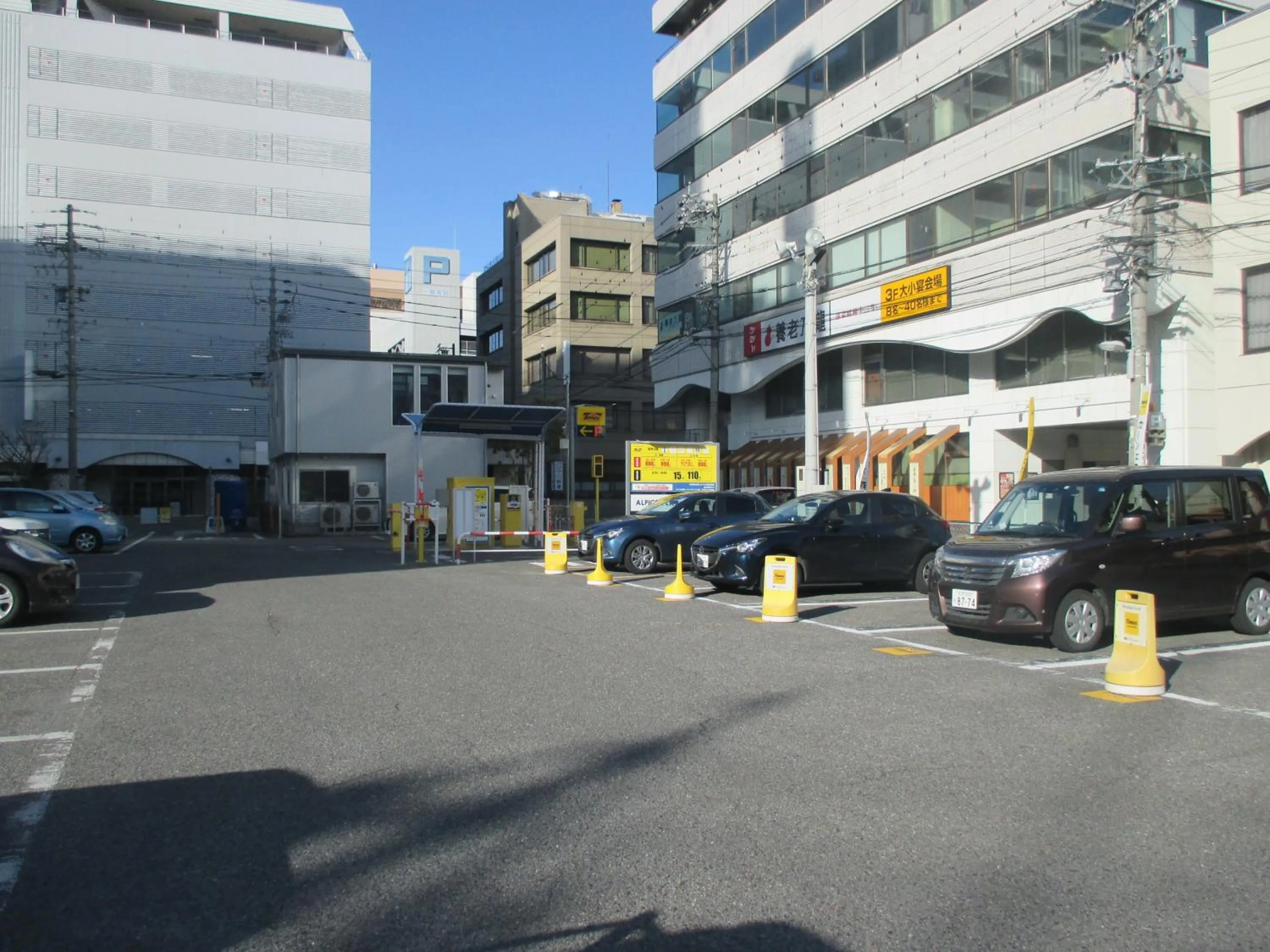 Parking in Hotel M Matsumoto