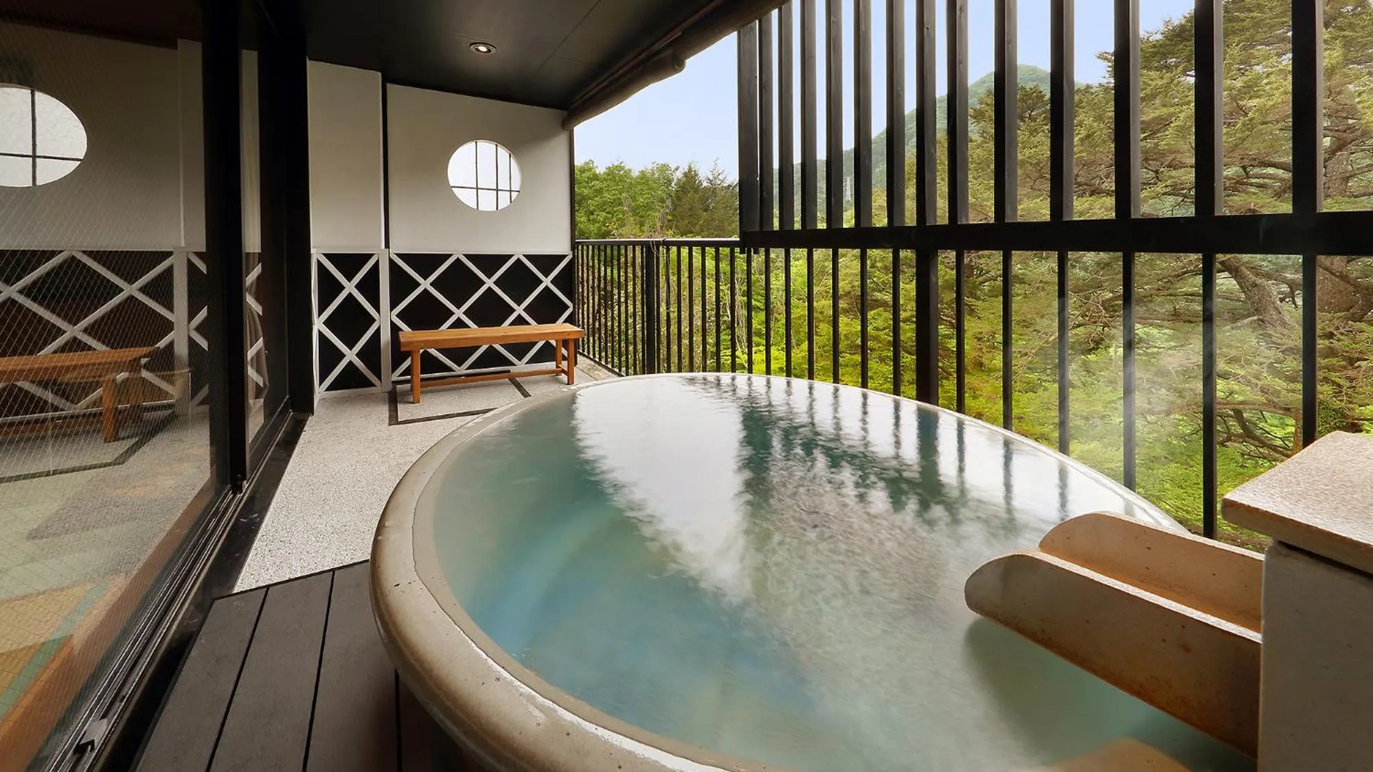 Natural landscape in Tsuganoki