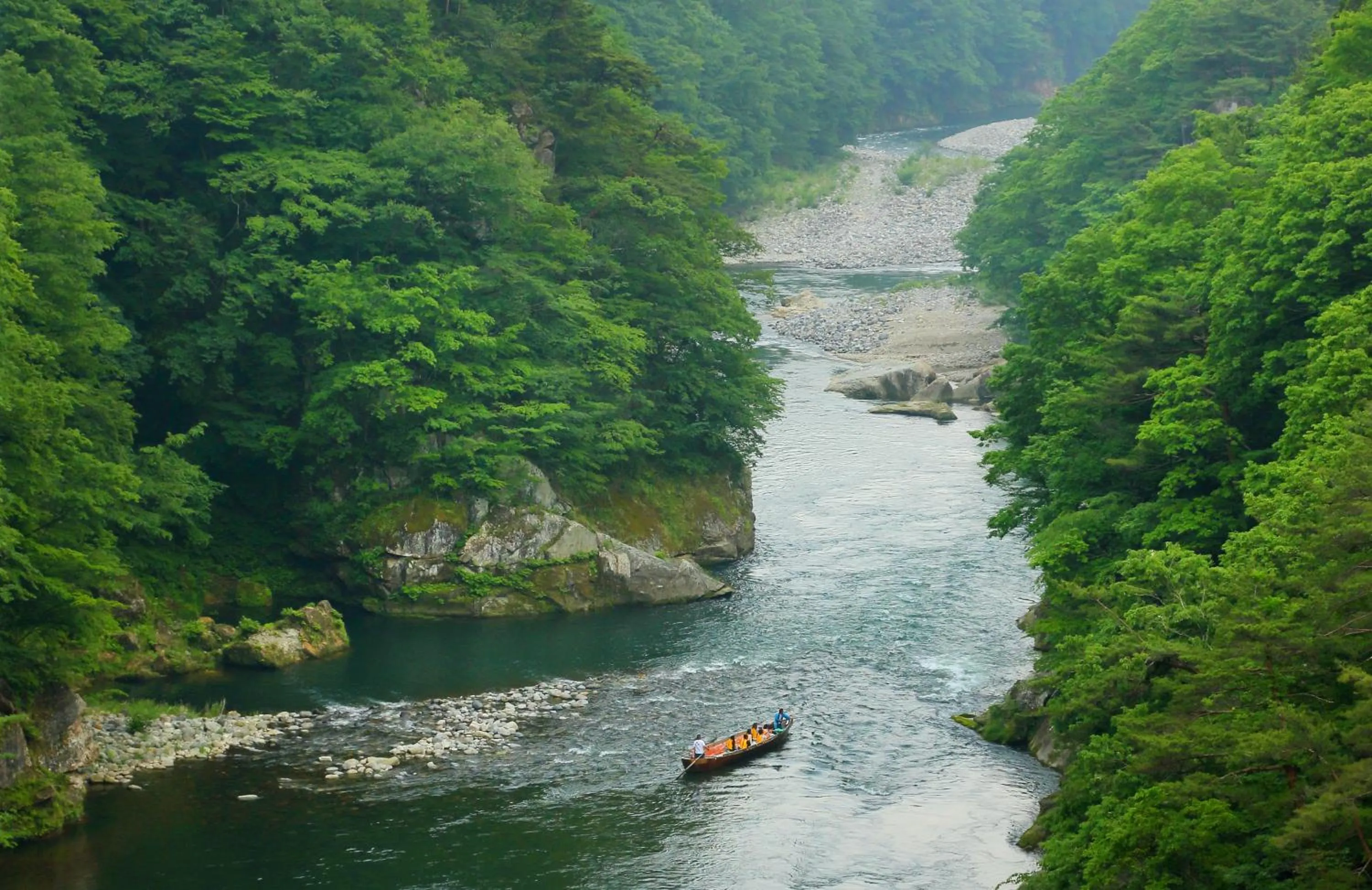 Natural landscape in Tsuganoki