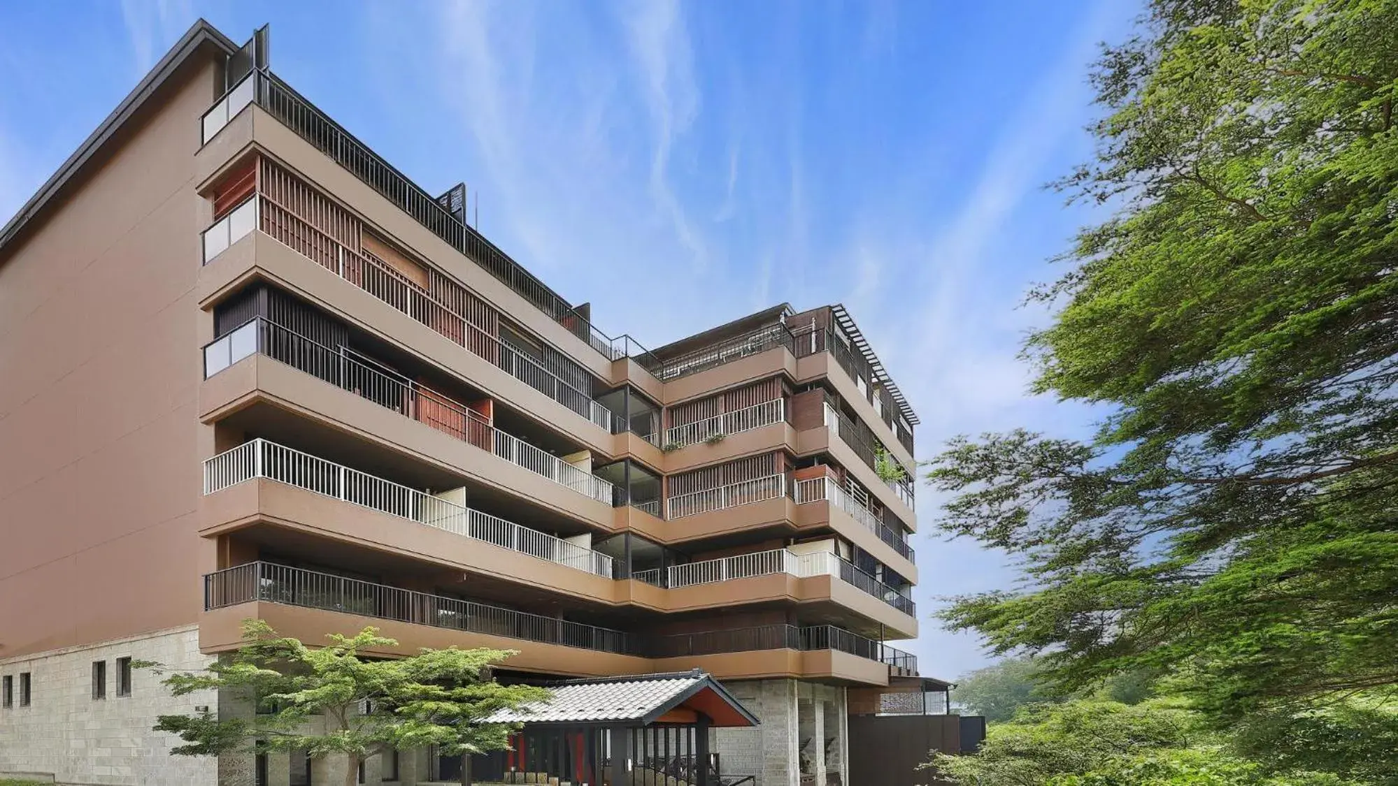 Property building in Tsuganoki Property building in Tsuganoki