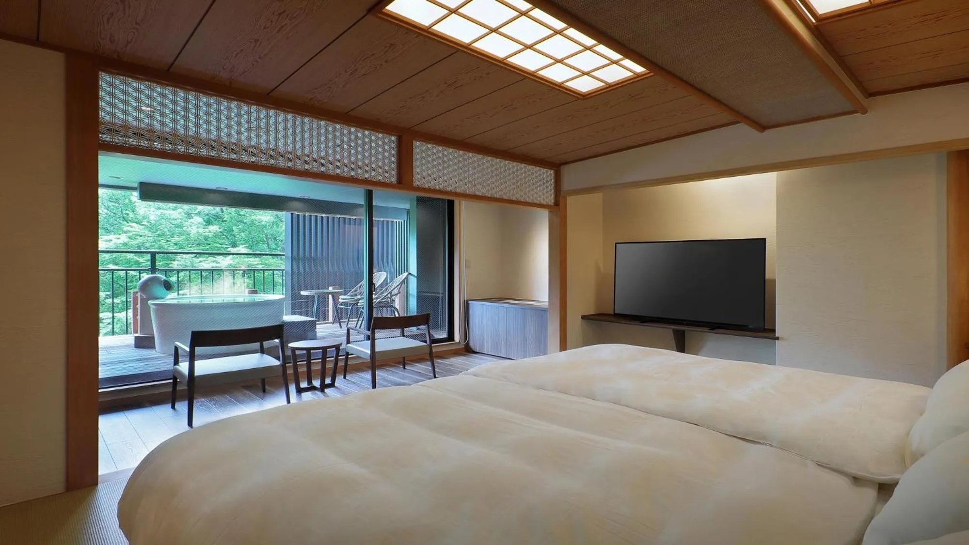 Bed in Tsuganoki