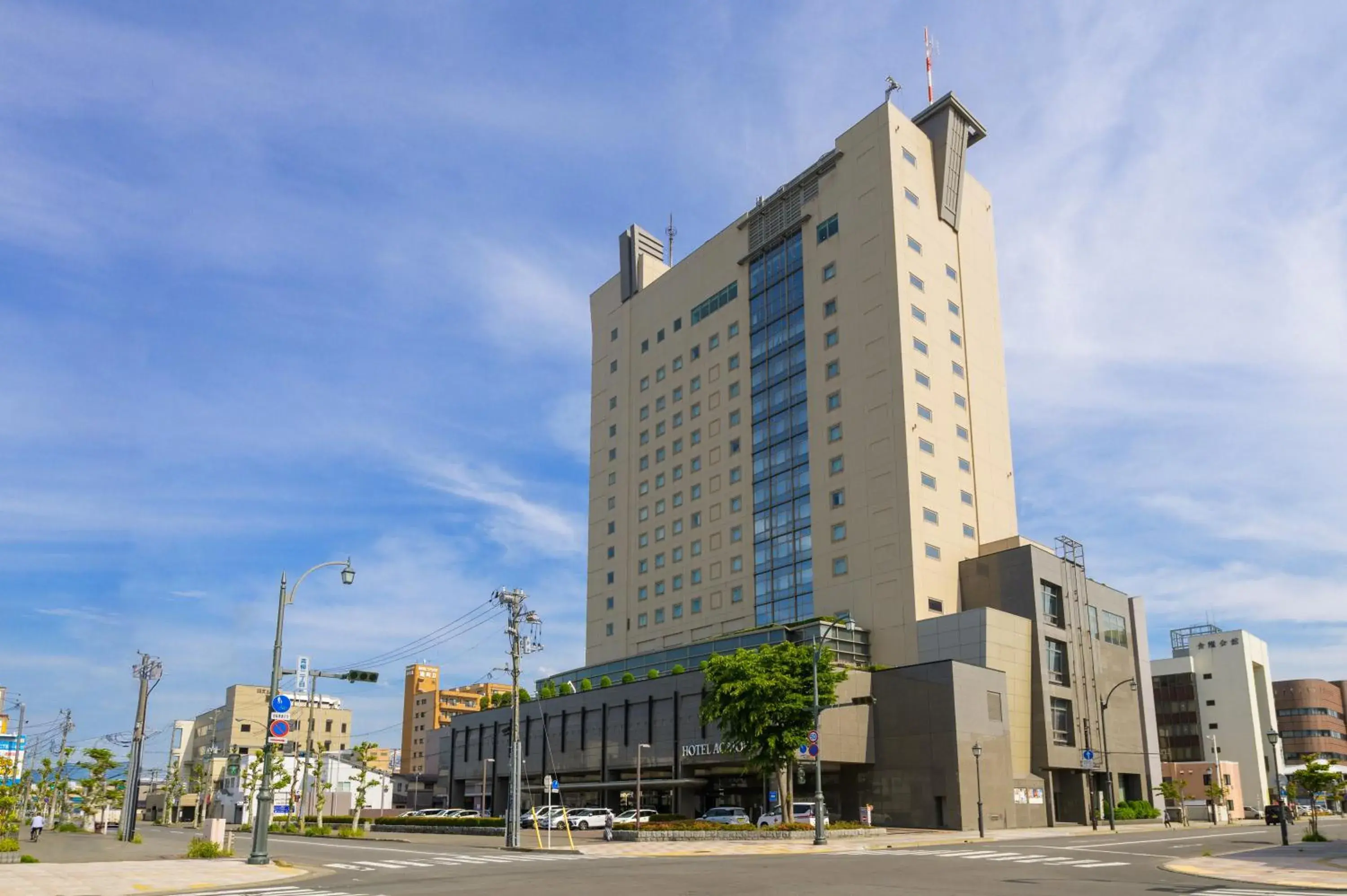 Property building in Hotel Aomori Property building in Hotel Aomori