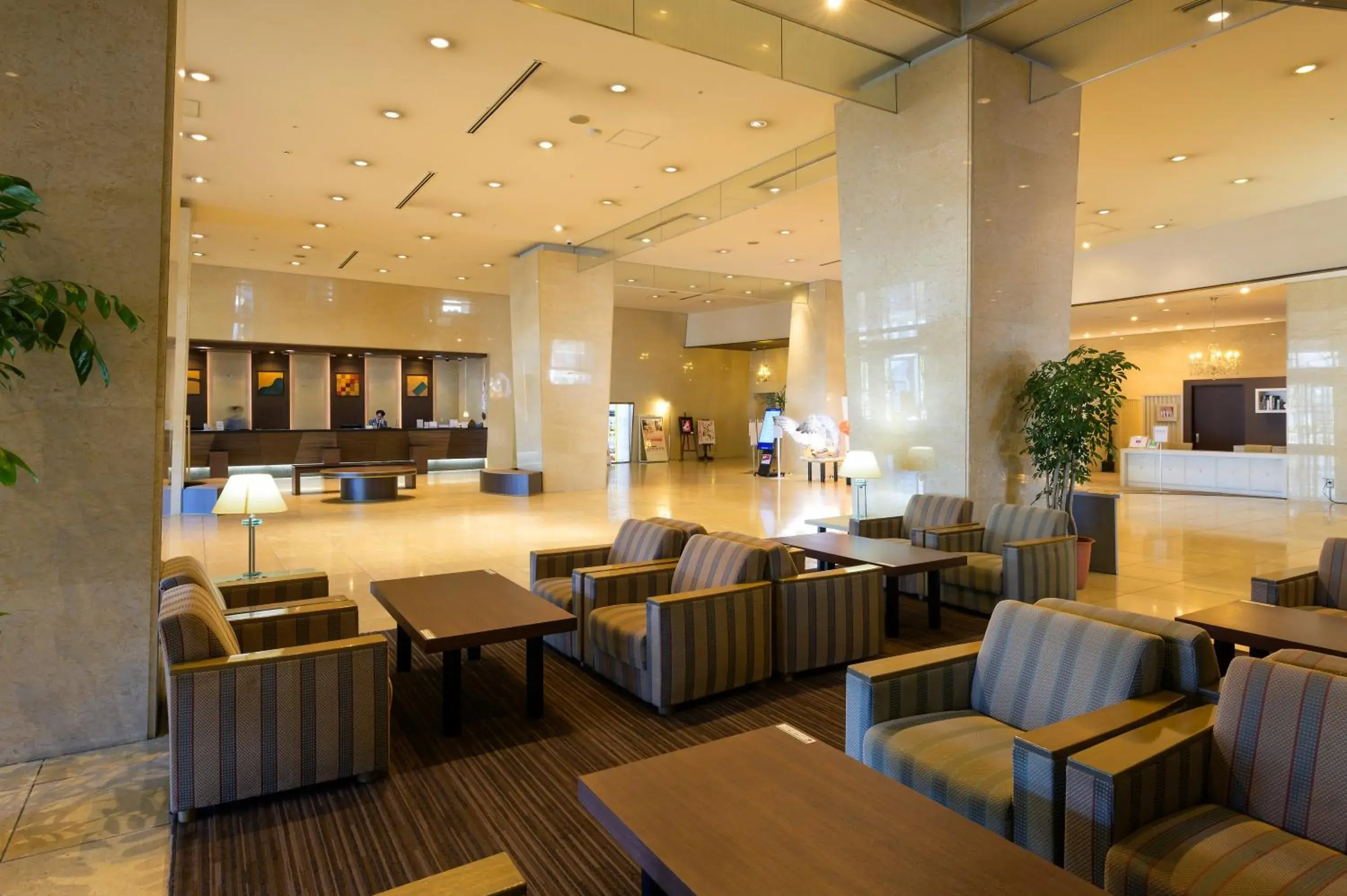 Lobby or reception in Hotel Aomori Lobby or reception in Hotel Aomori