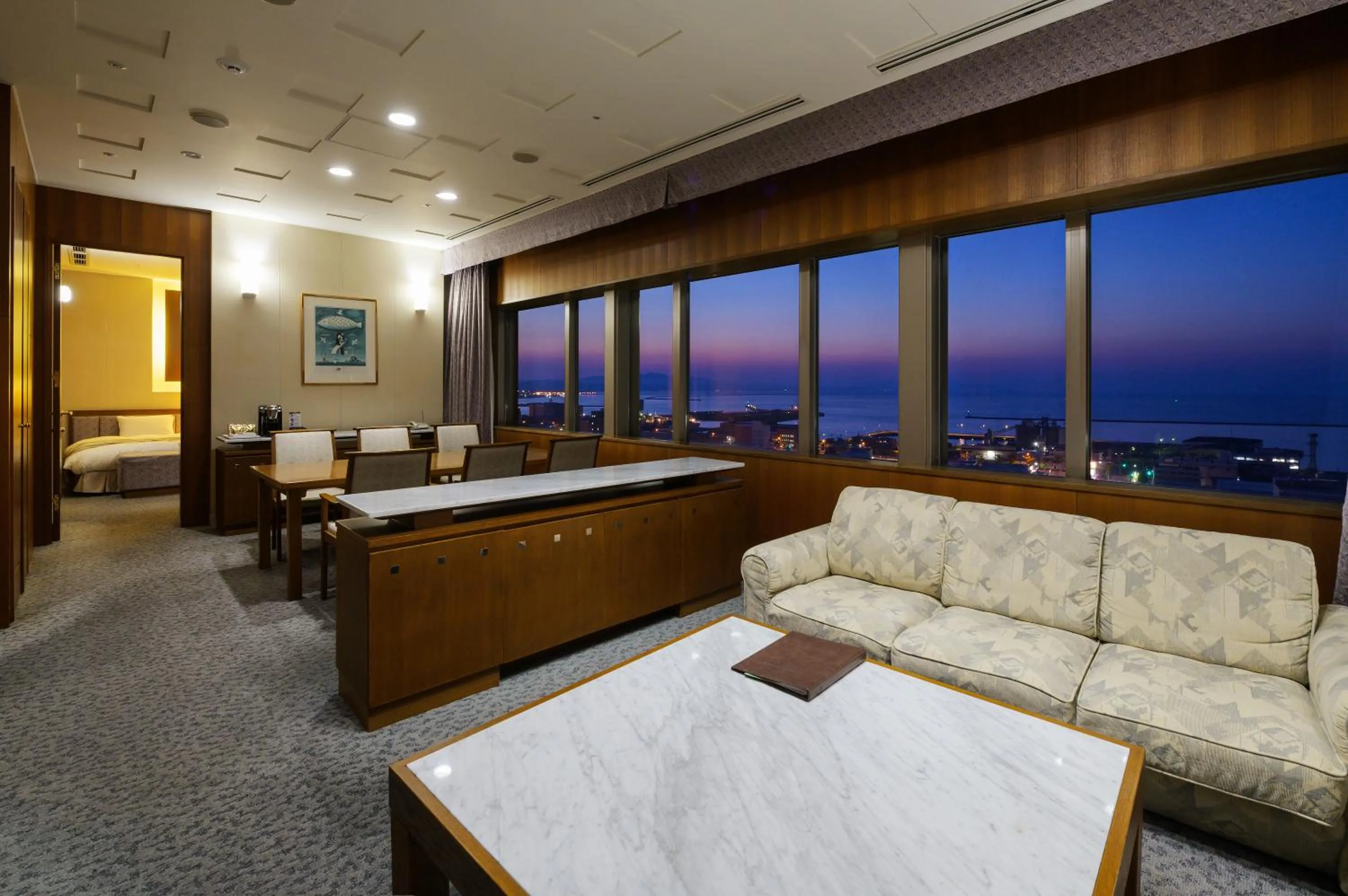 Living room in Hotel Aomori