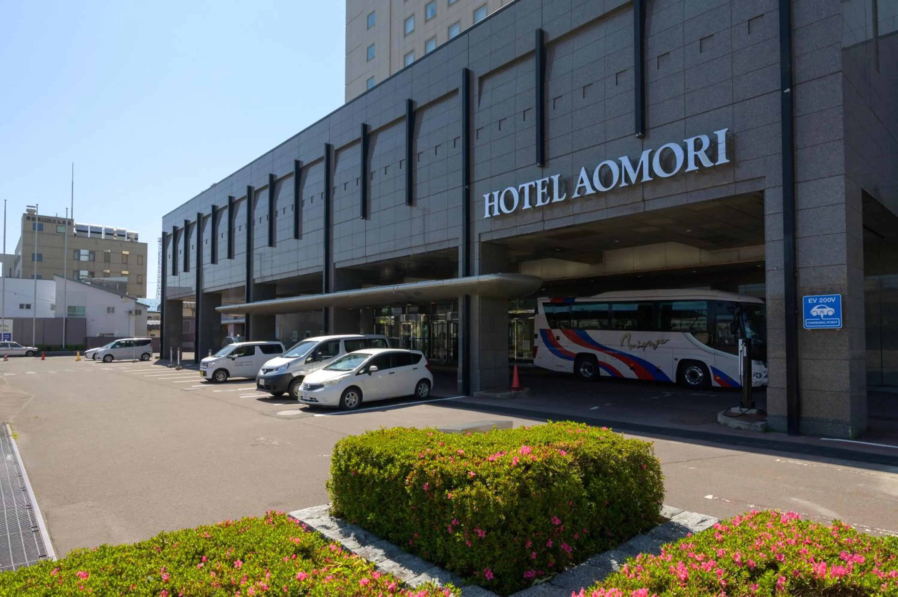 Facade/entrance in Hotel Aomori