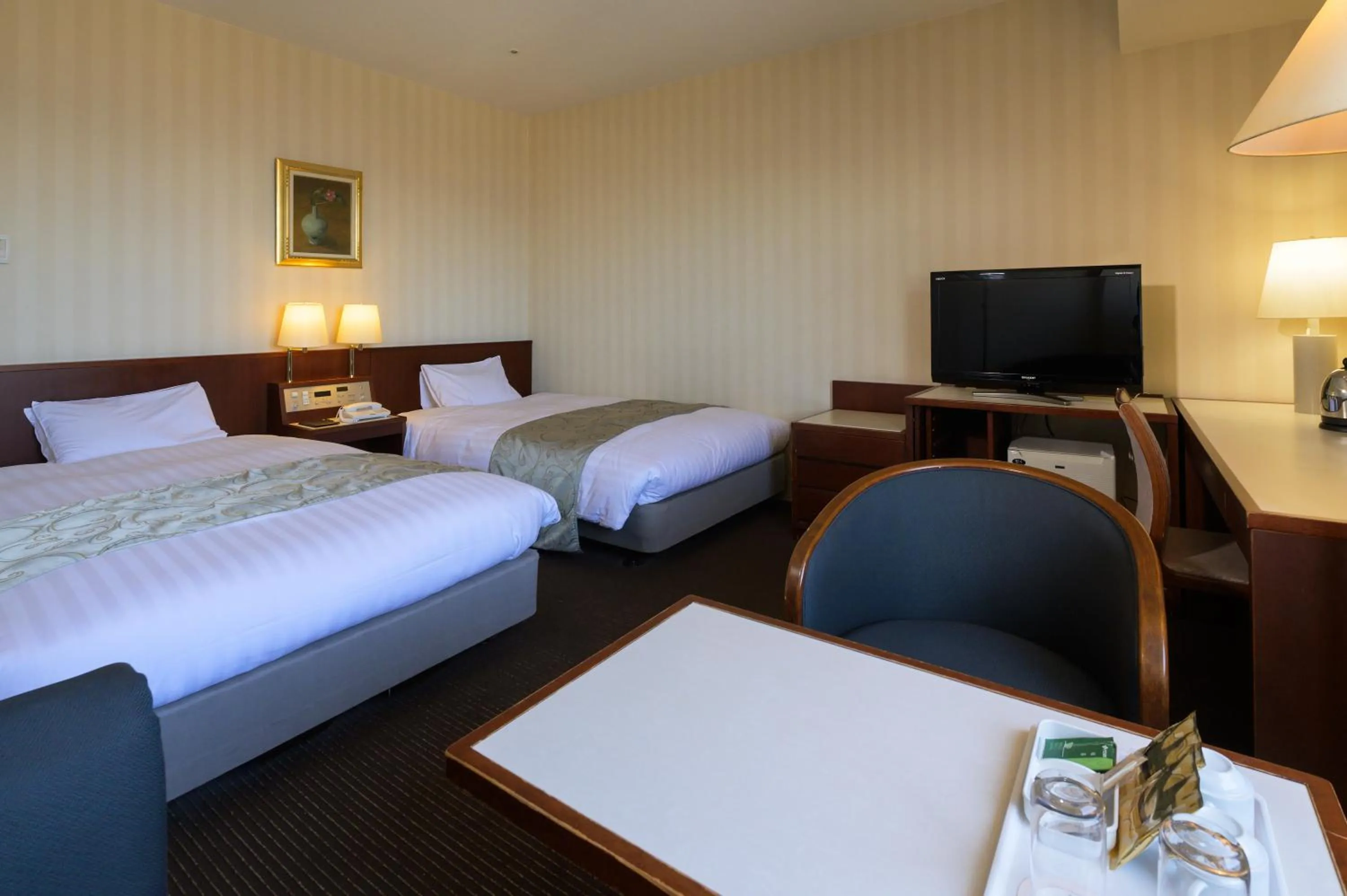 Photo of the whole room, Bed in Hotel Aomori