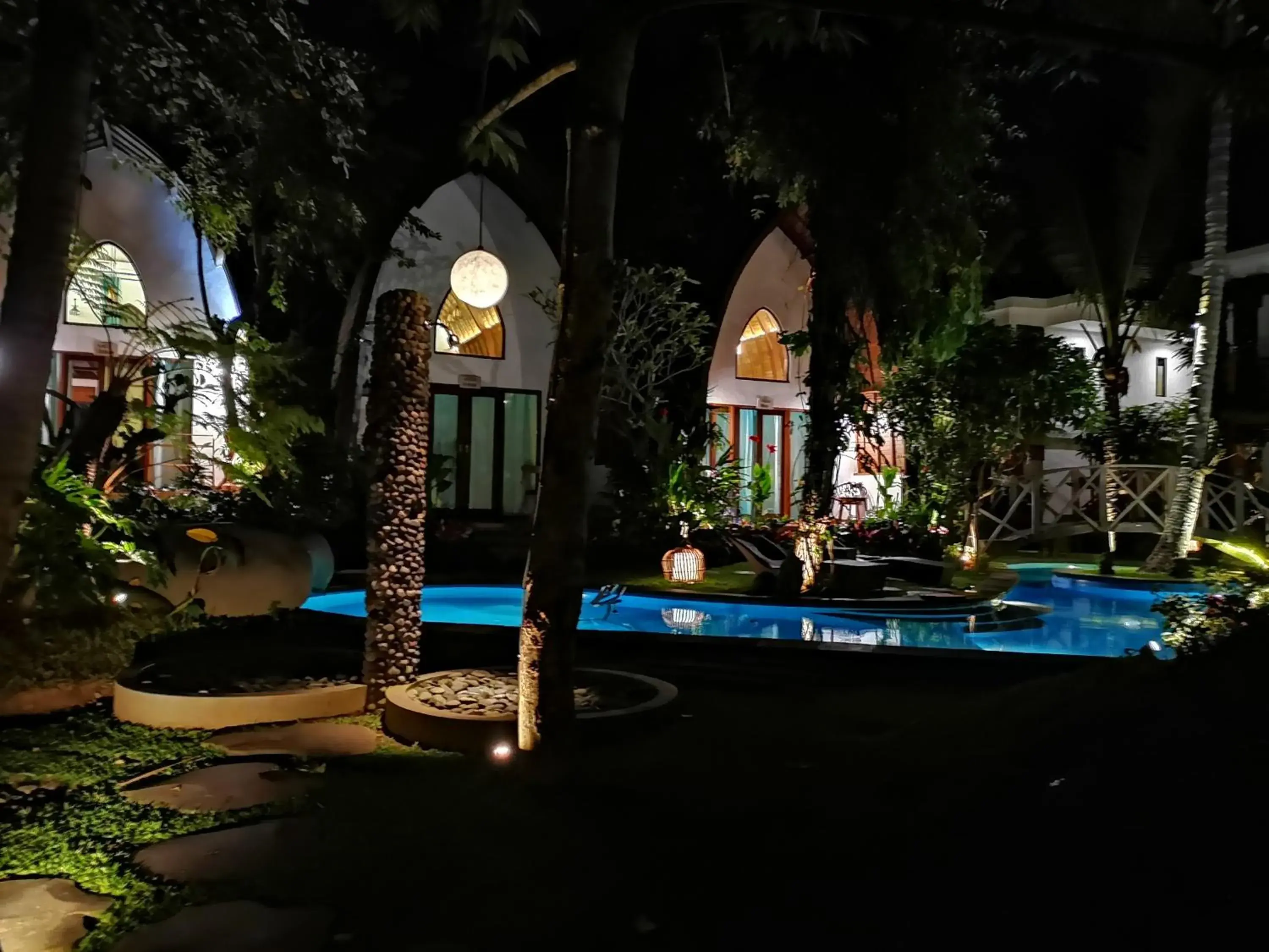 Swimming pool in Green Bird Villa Swimming pool in Green Bird Villa