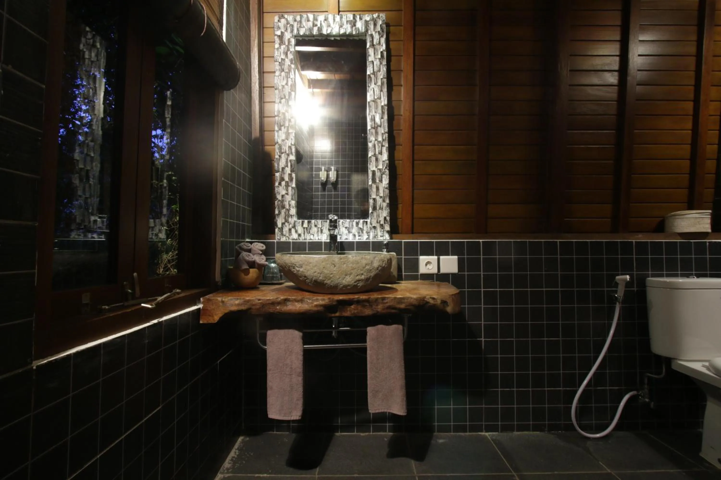 Shower in Green Bird Villa