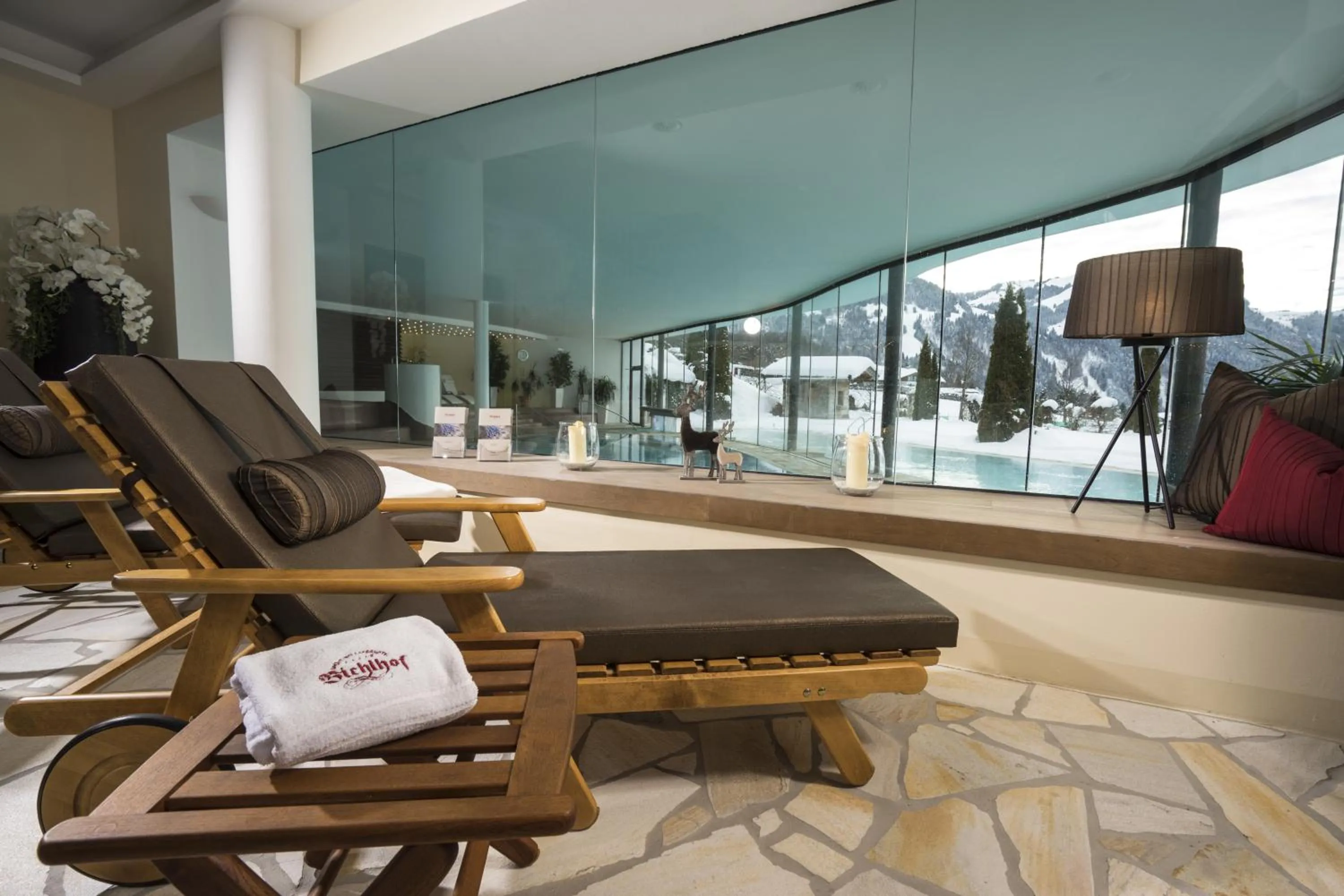 Spa and wellness centre/facilities in Sport-Wellnesshotel Bichlhof