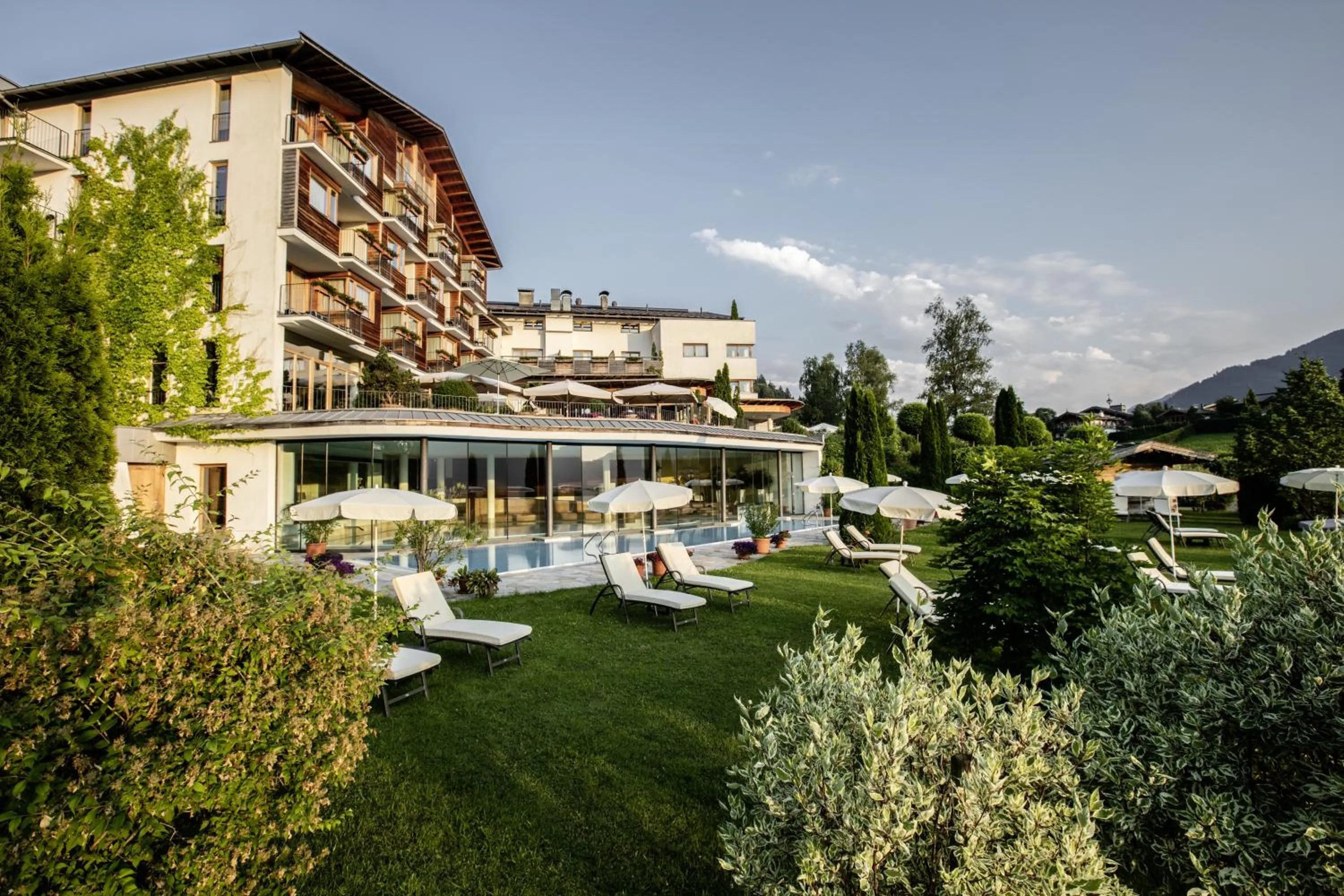 Bird's eye view in Sport-Wellnesshotel Bichlhof