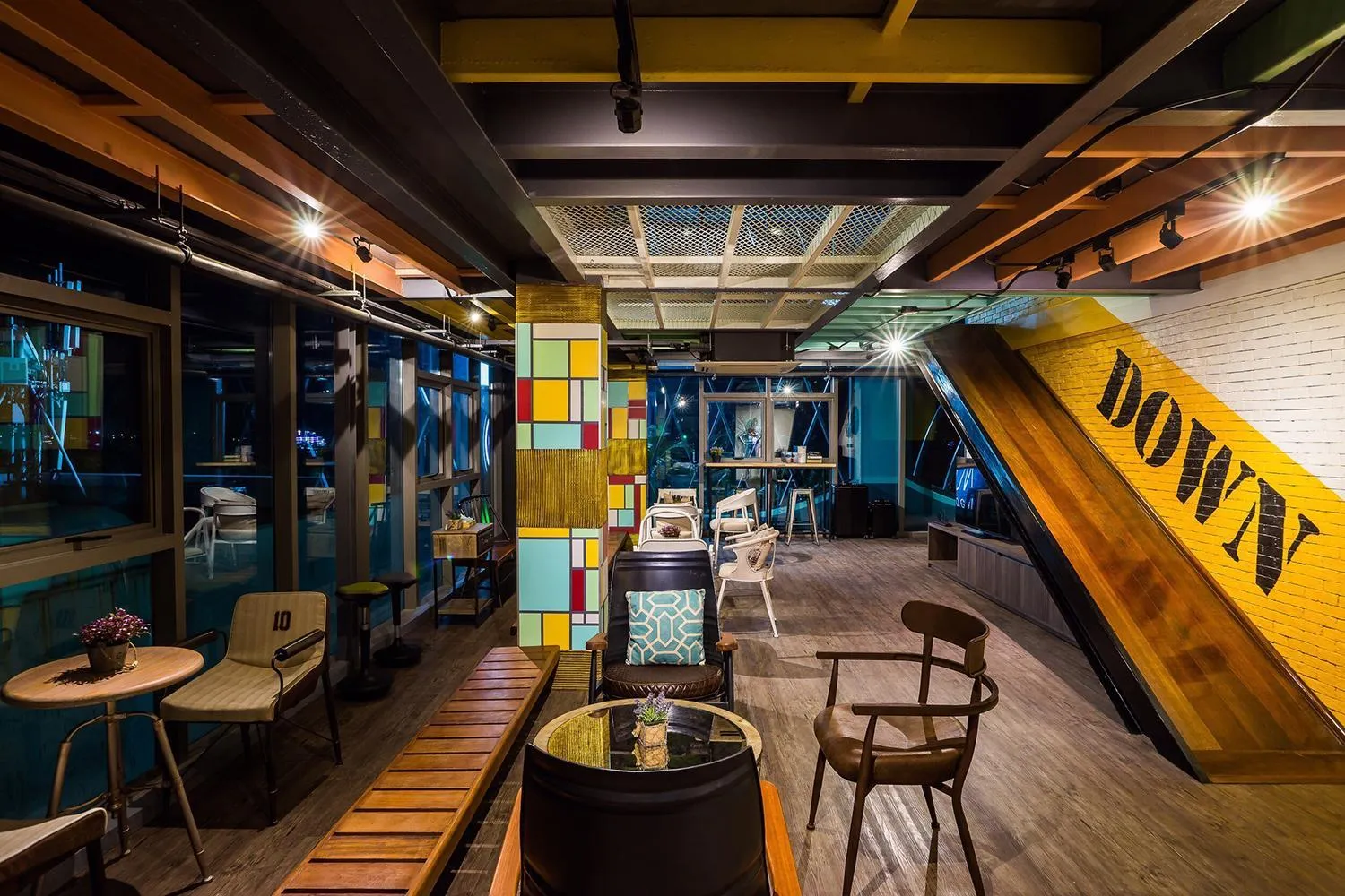 Lobby or reception in Nonze Hostel