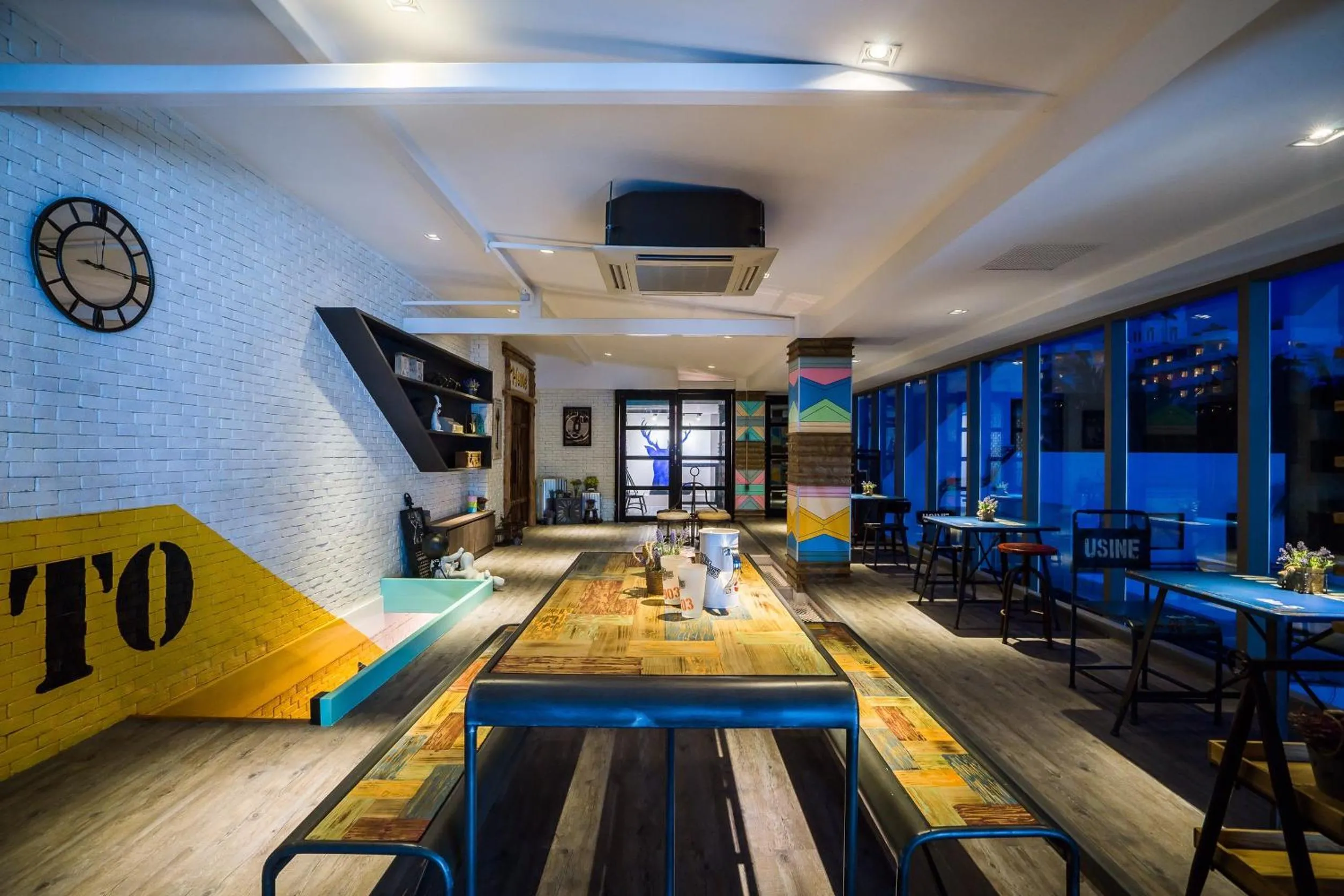 Living room in Nonze Hostel