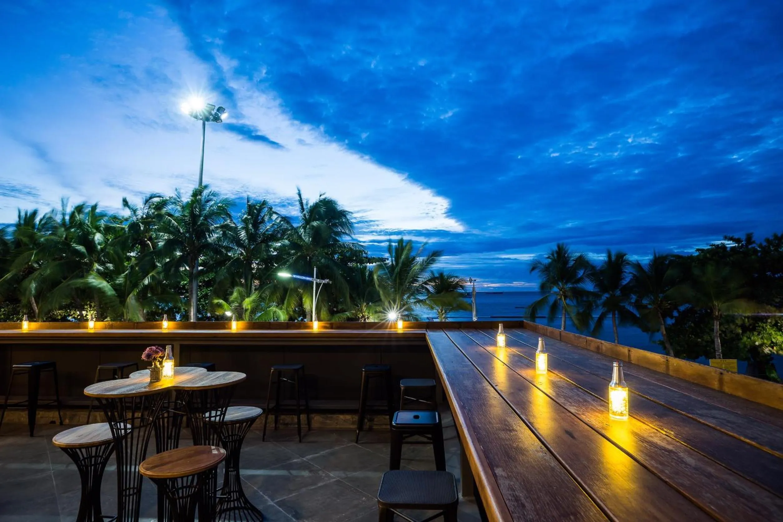 Beach in Nonze Hostel