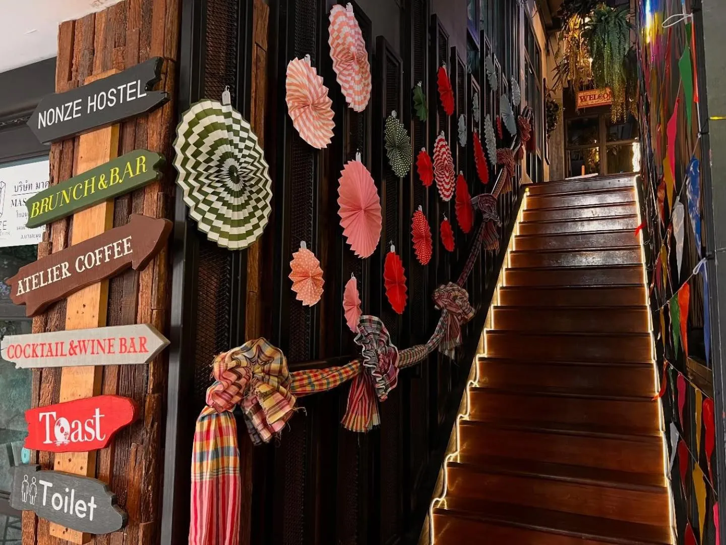 Restaurant/places to eat in Nonze Hostel