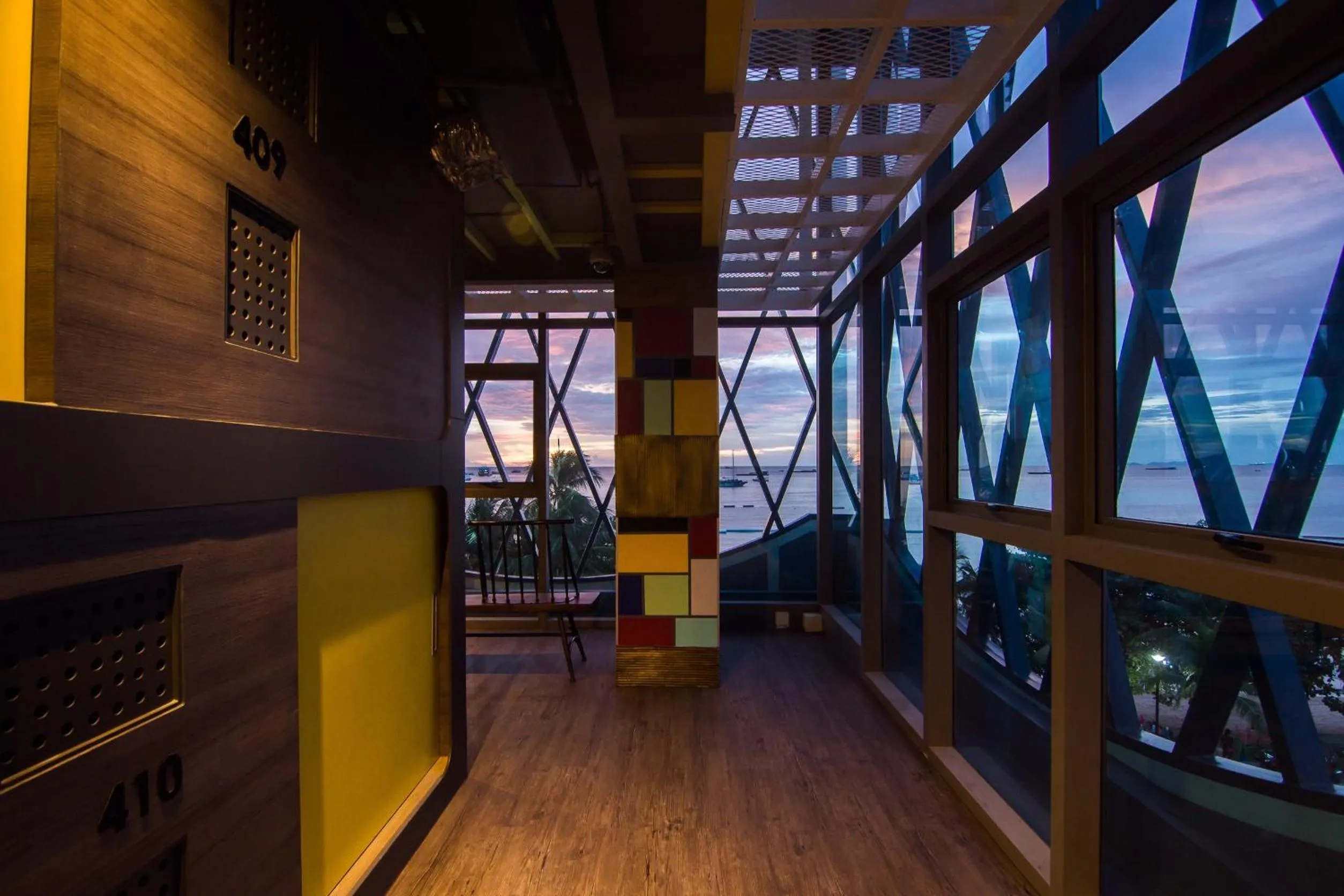 Sea view in Nonze Hostel