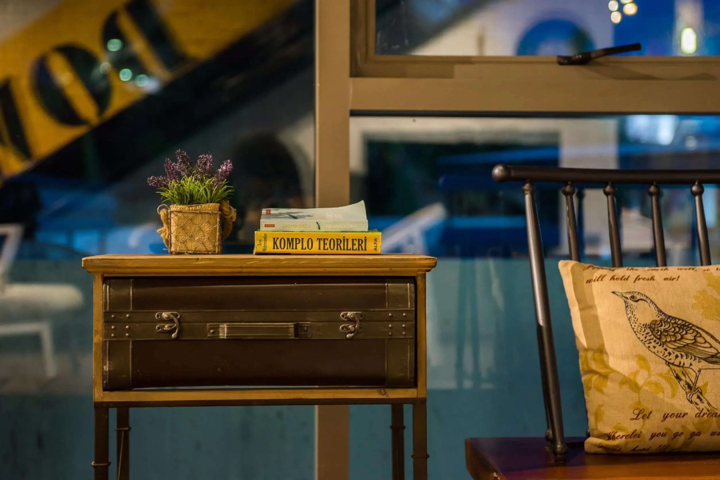 Decorative detail in Nonze Hostel