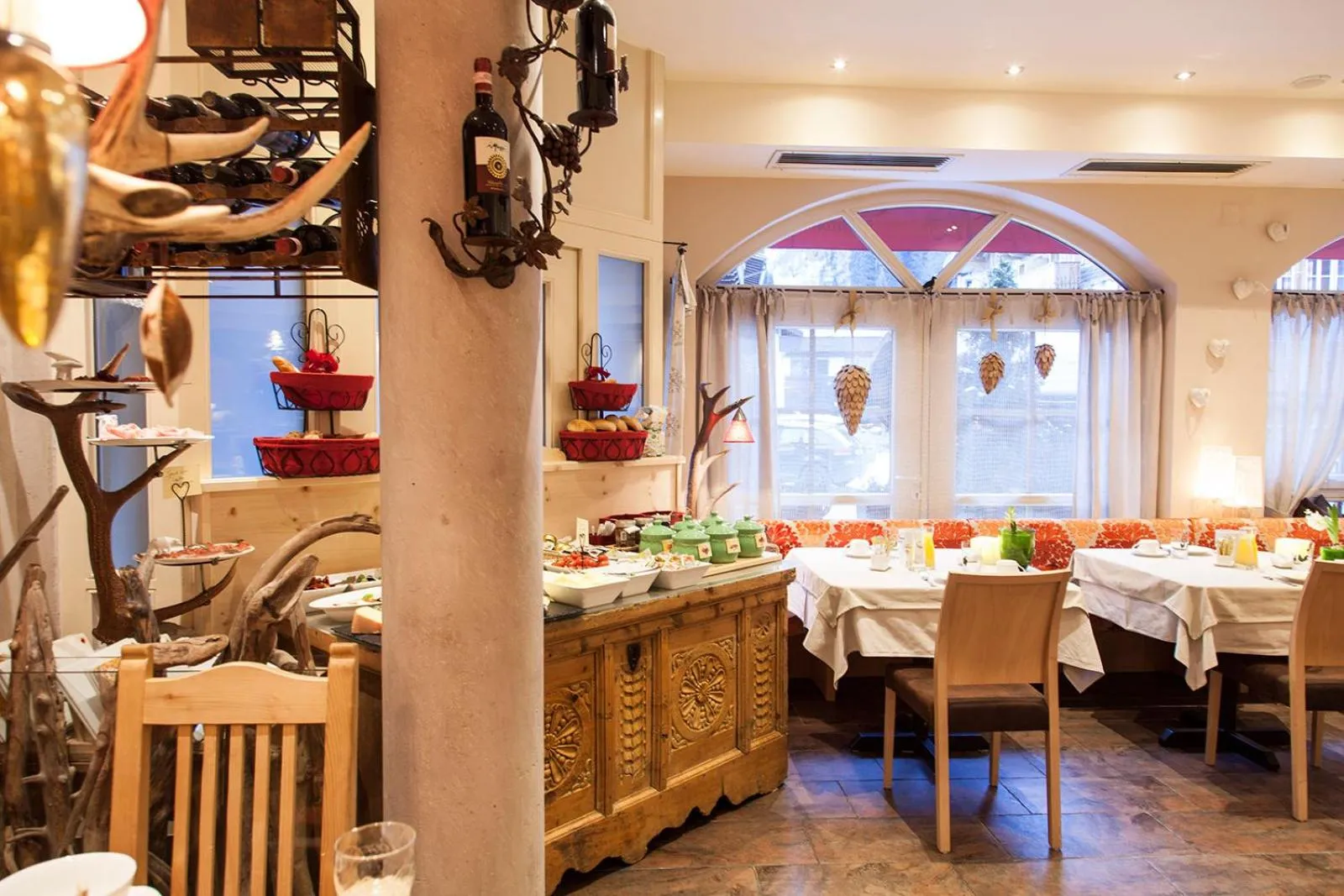 Buffet breakfast in AmDorfplatzSuites B&B- Adultsfriendly