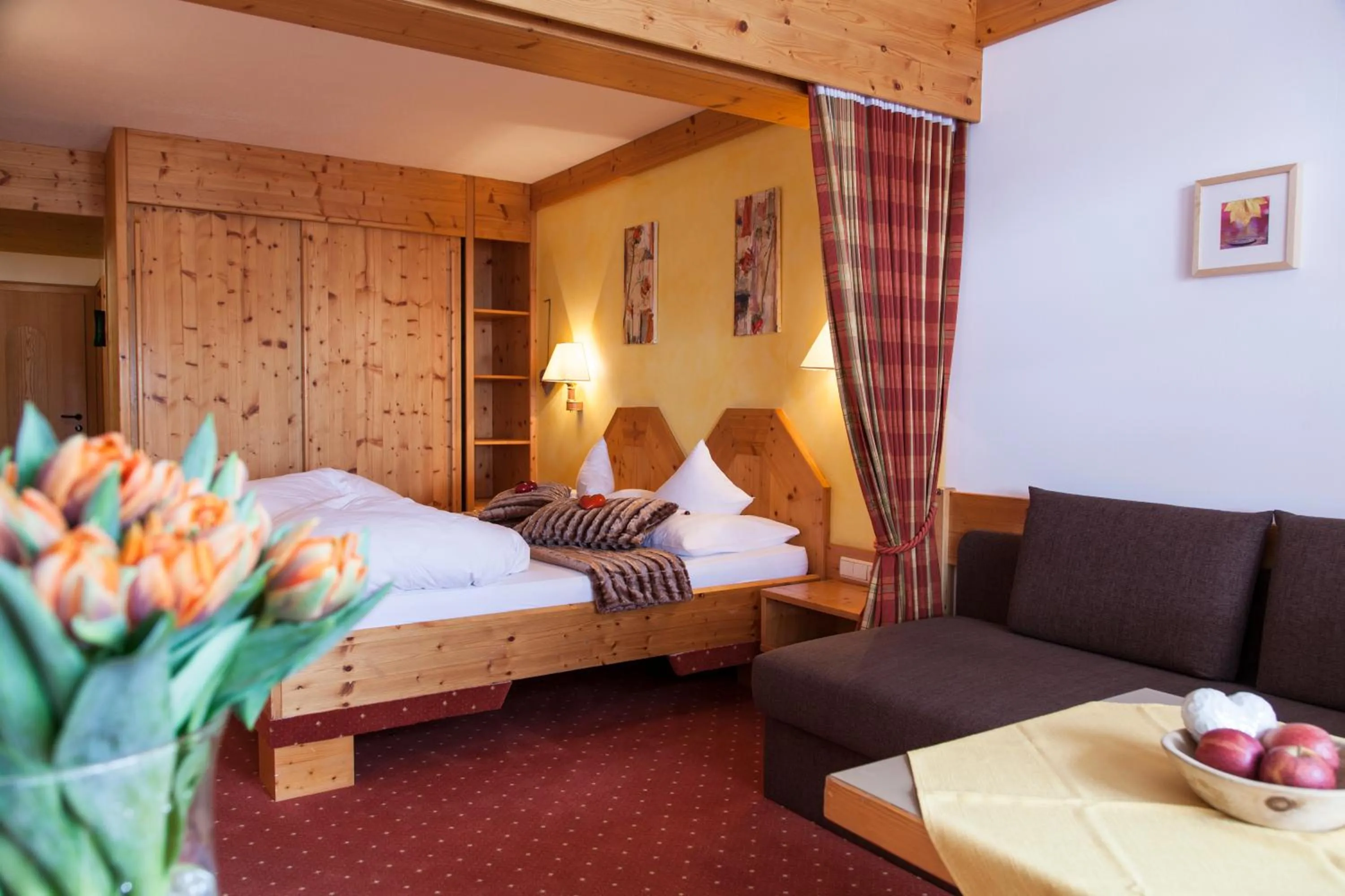 Bed in AmDorfplatzSuites B&B- Adultsfriendly