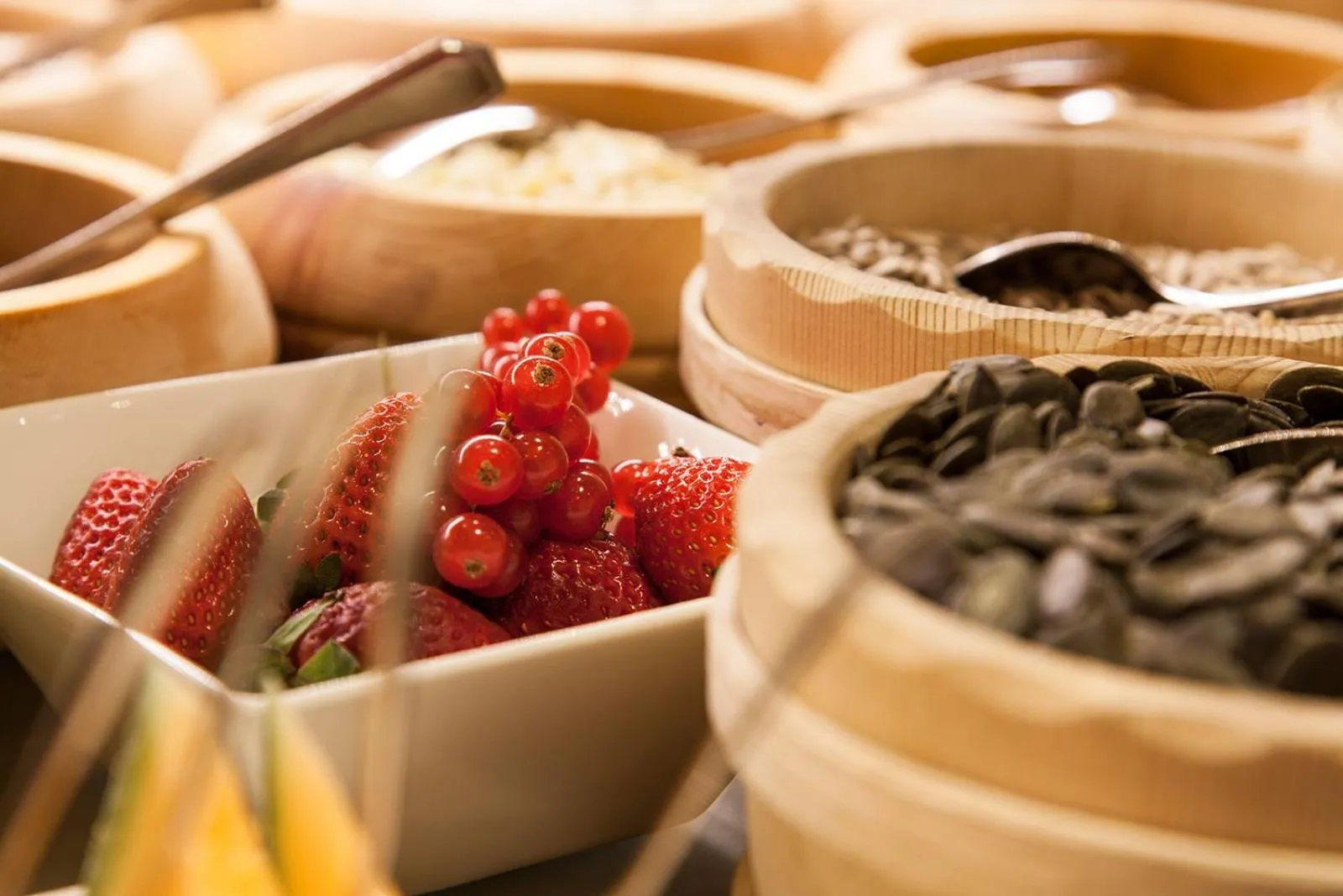 Food and drinks in AmDorfplatzSuites B&B- Adultsfriendly