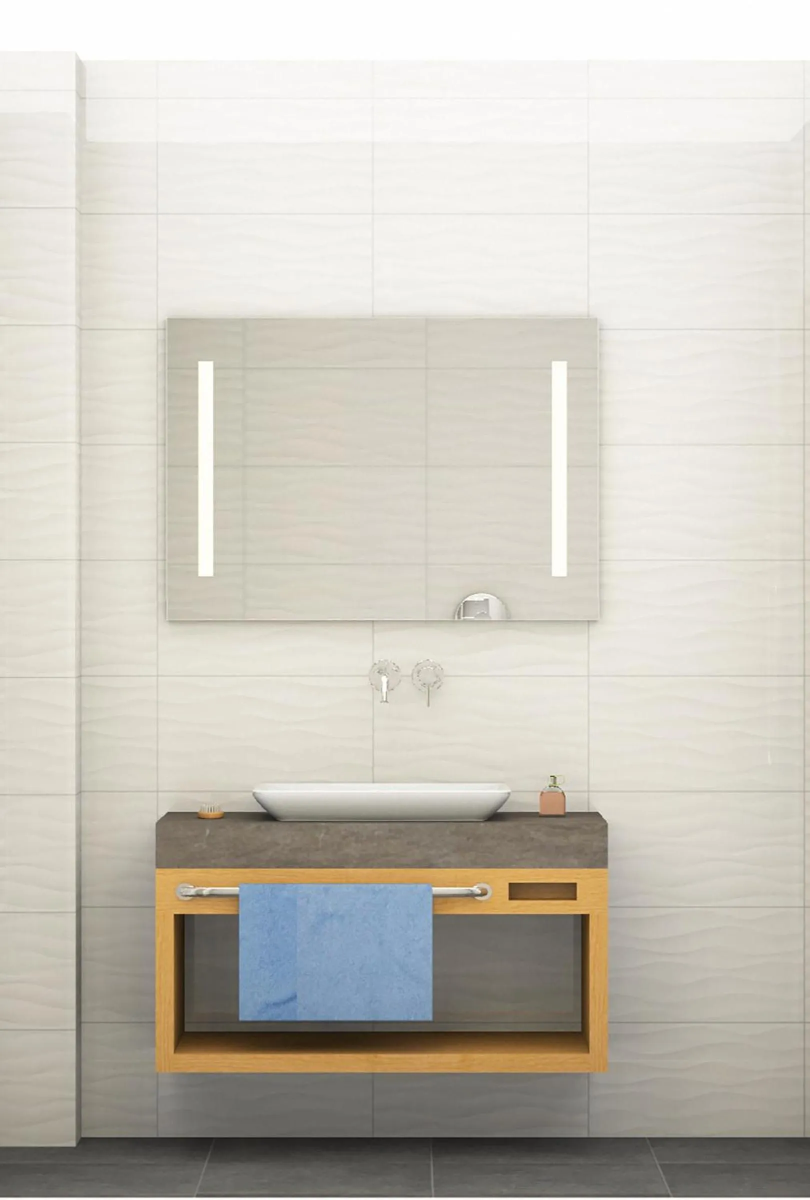 Bathroom in AmDorfplatzSuites B&B- Adultsfriendly