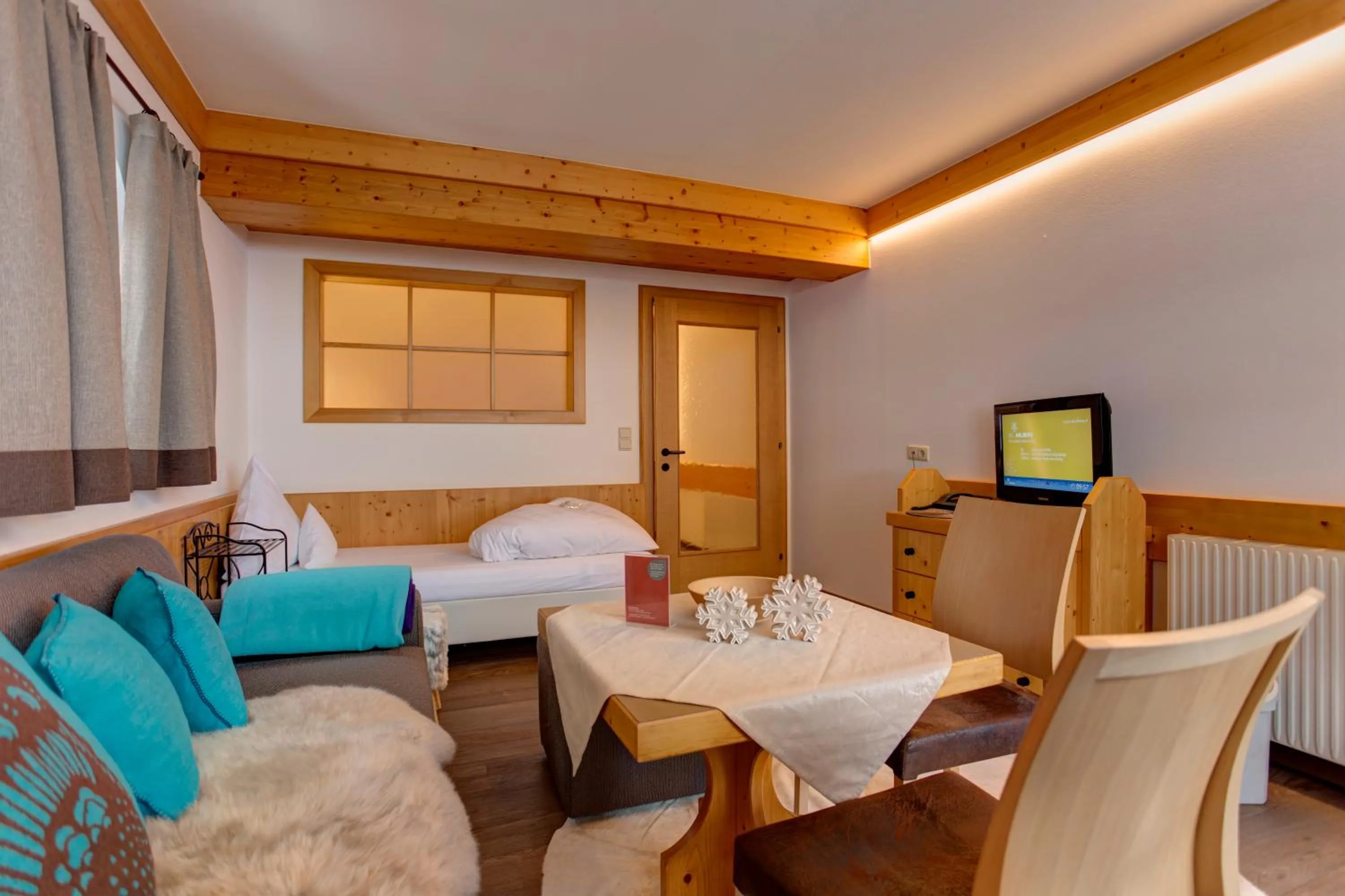 Bed in AmDorfplatzSuites B&B- Adultsfriendly