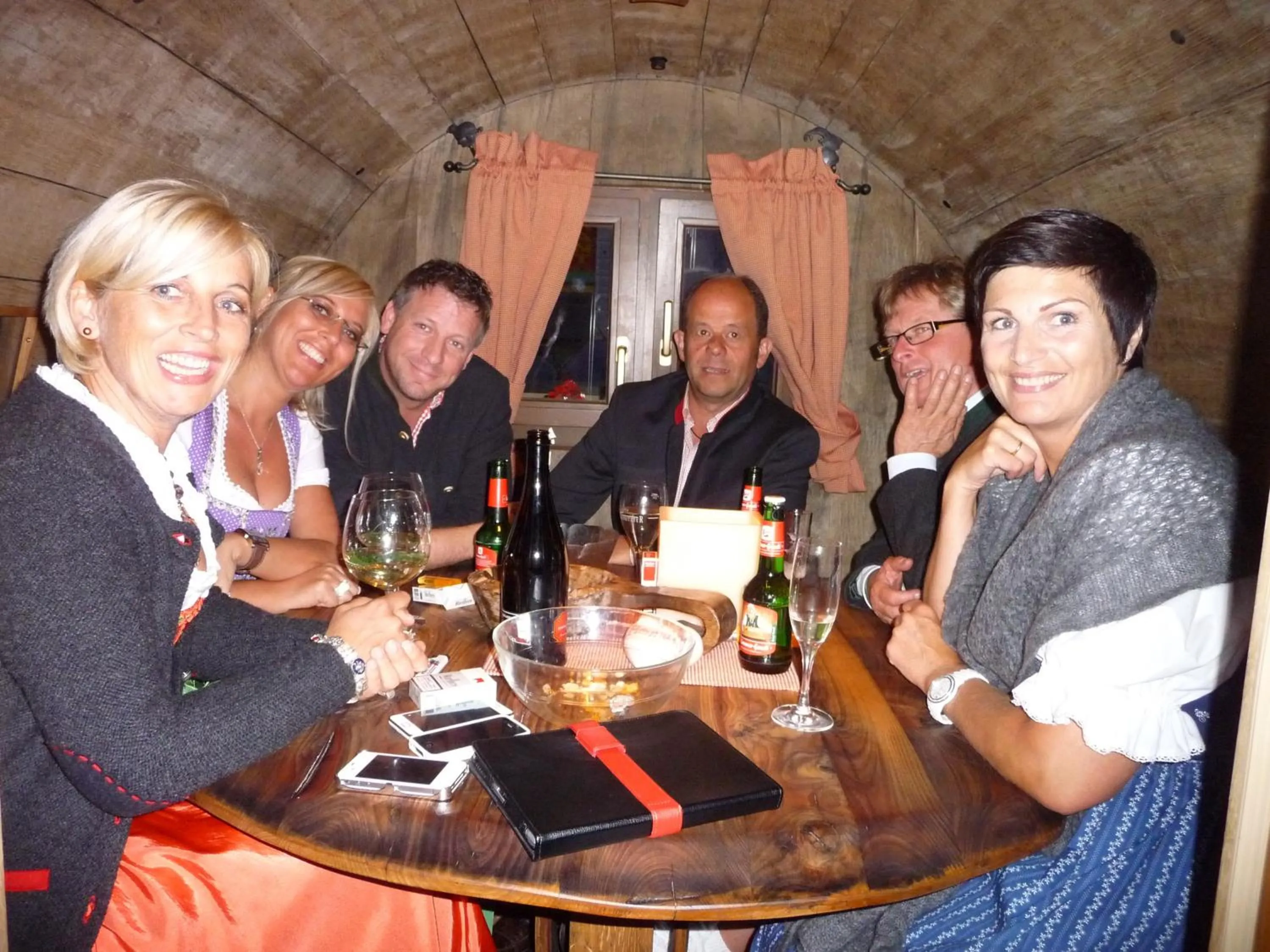 group of guests in AmDorfplatzSuites B&B- Adultsfriendly