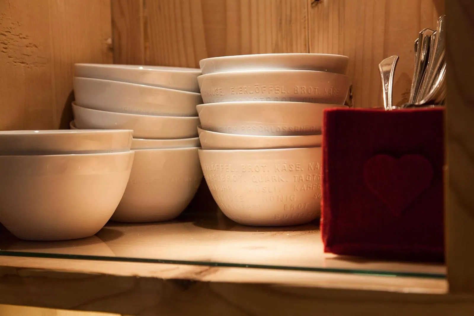 Buffet breakfast in AmDorfplatzSuites B&B- Adultsfriendly