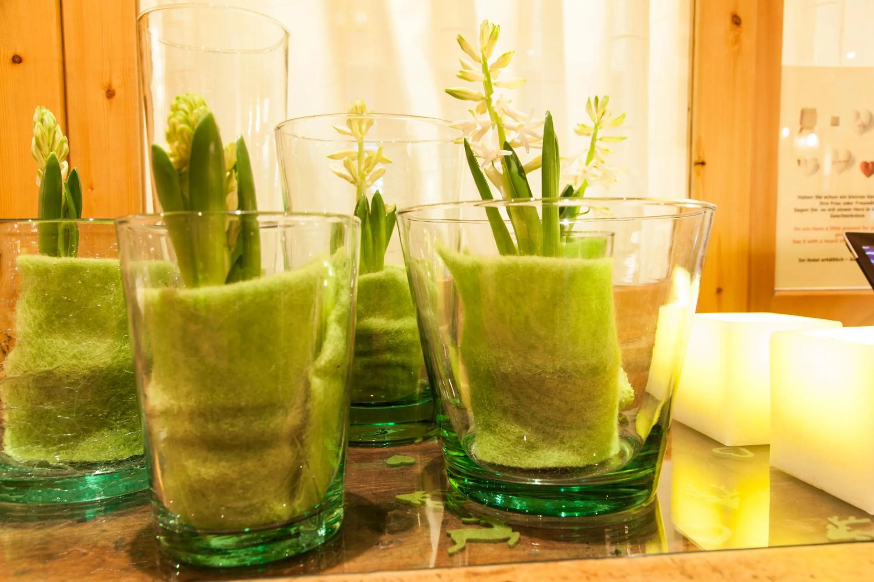 Decorative detail in AmDorfplatzSuites B&B- Adultsfriendly