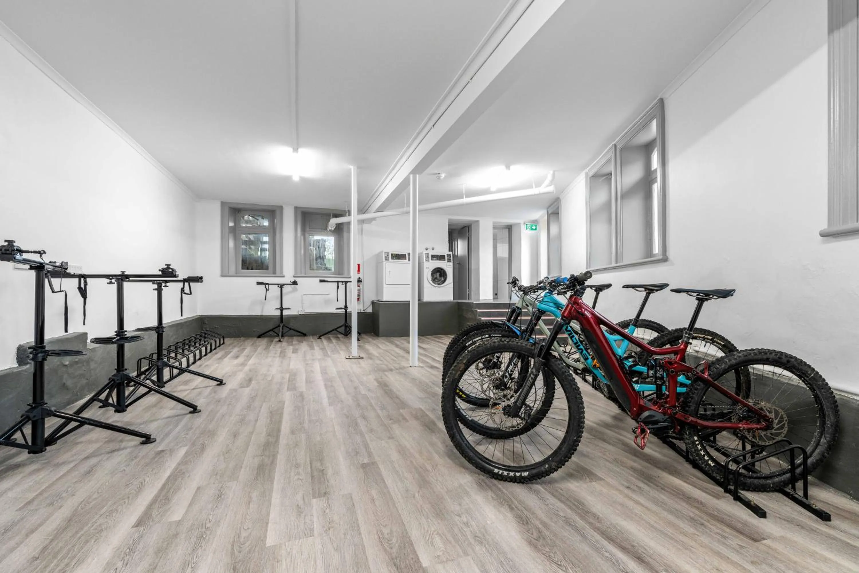 Cycling in Empire Hotel Queenstown