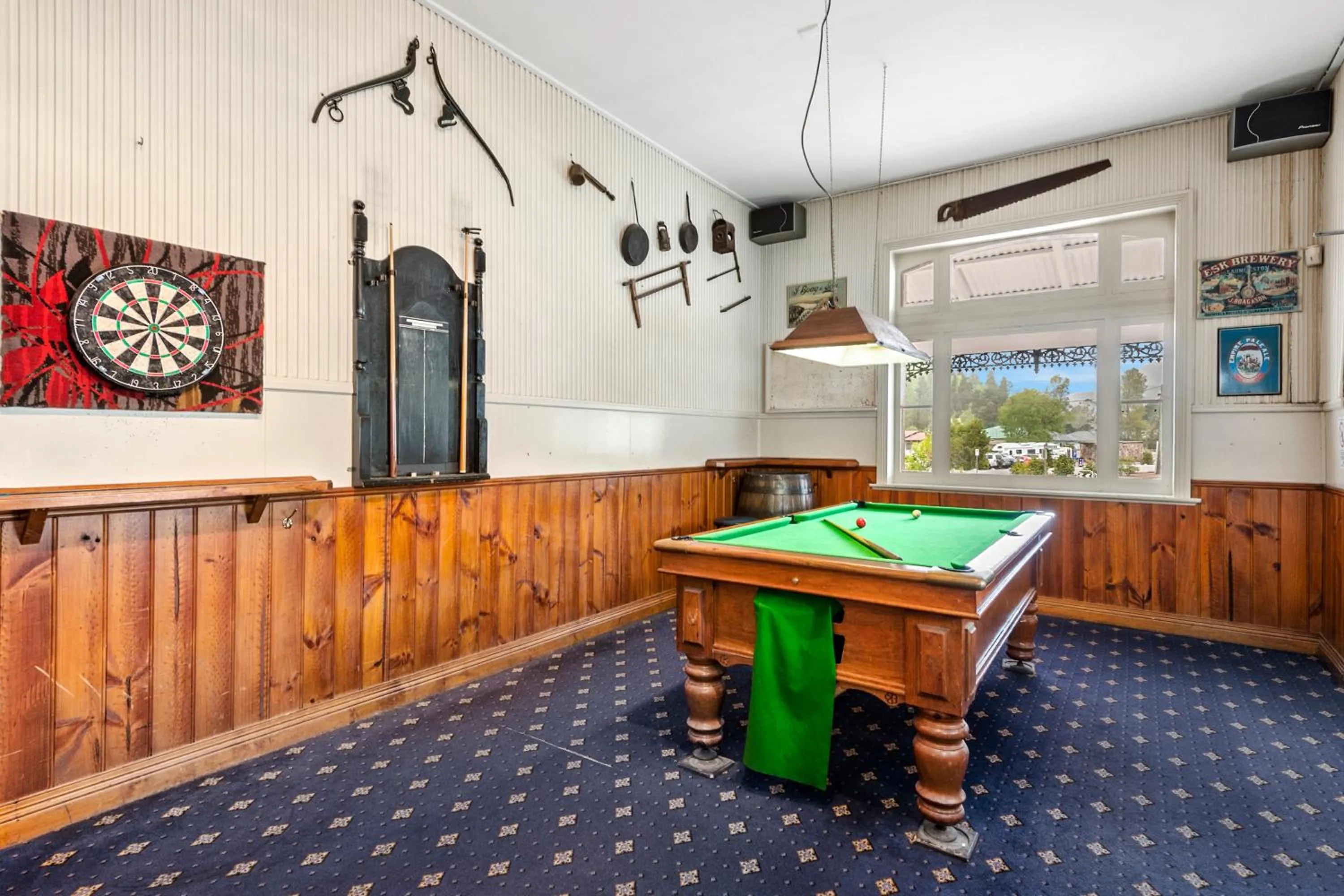 Billiard in Empire Hotel Queenstown