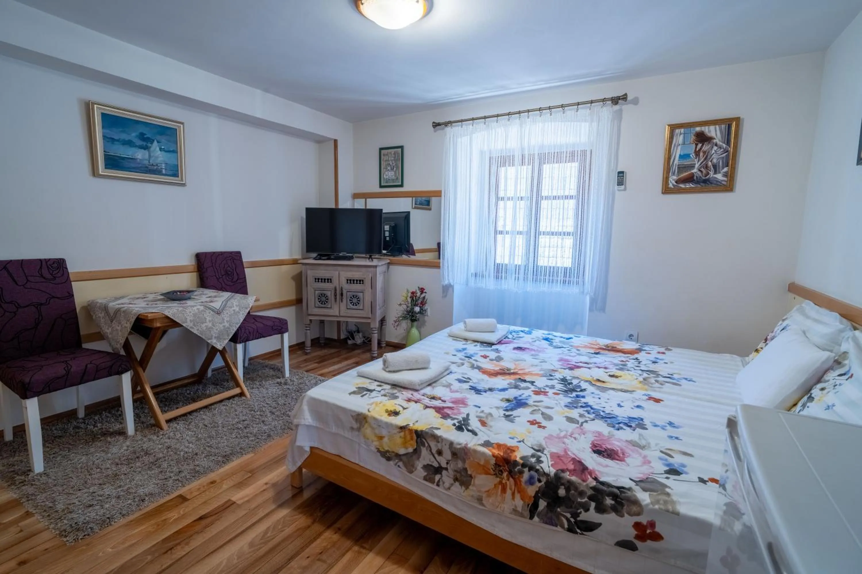 Bed in Studios Belvi