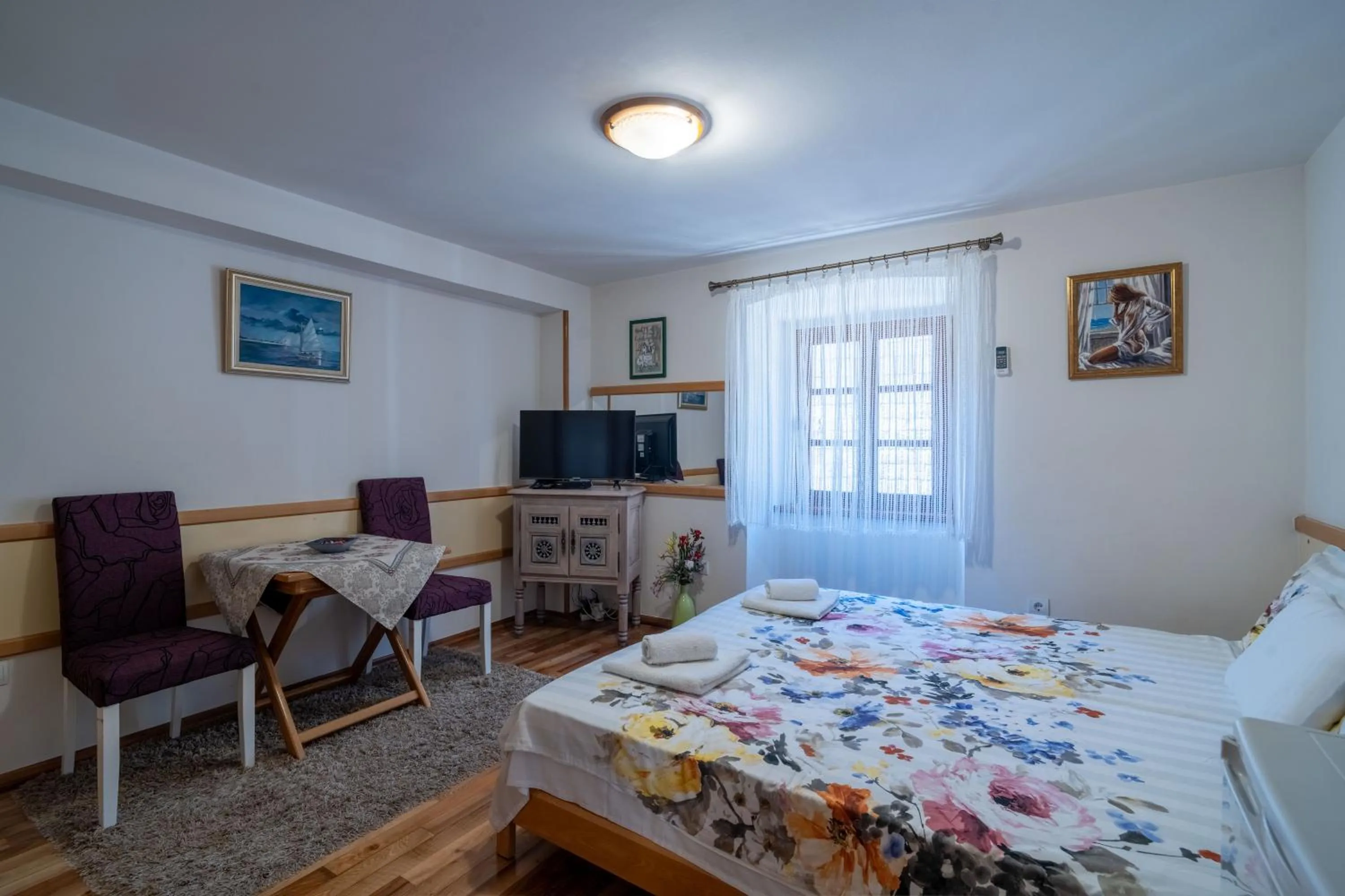 Bed in Studios Belvi